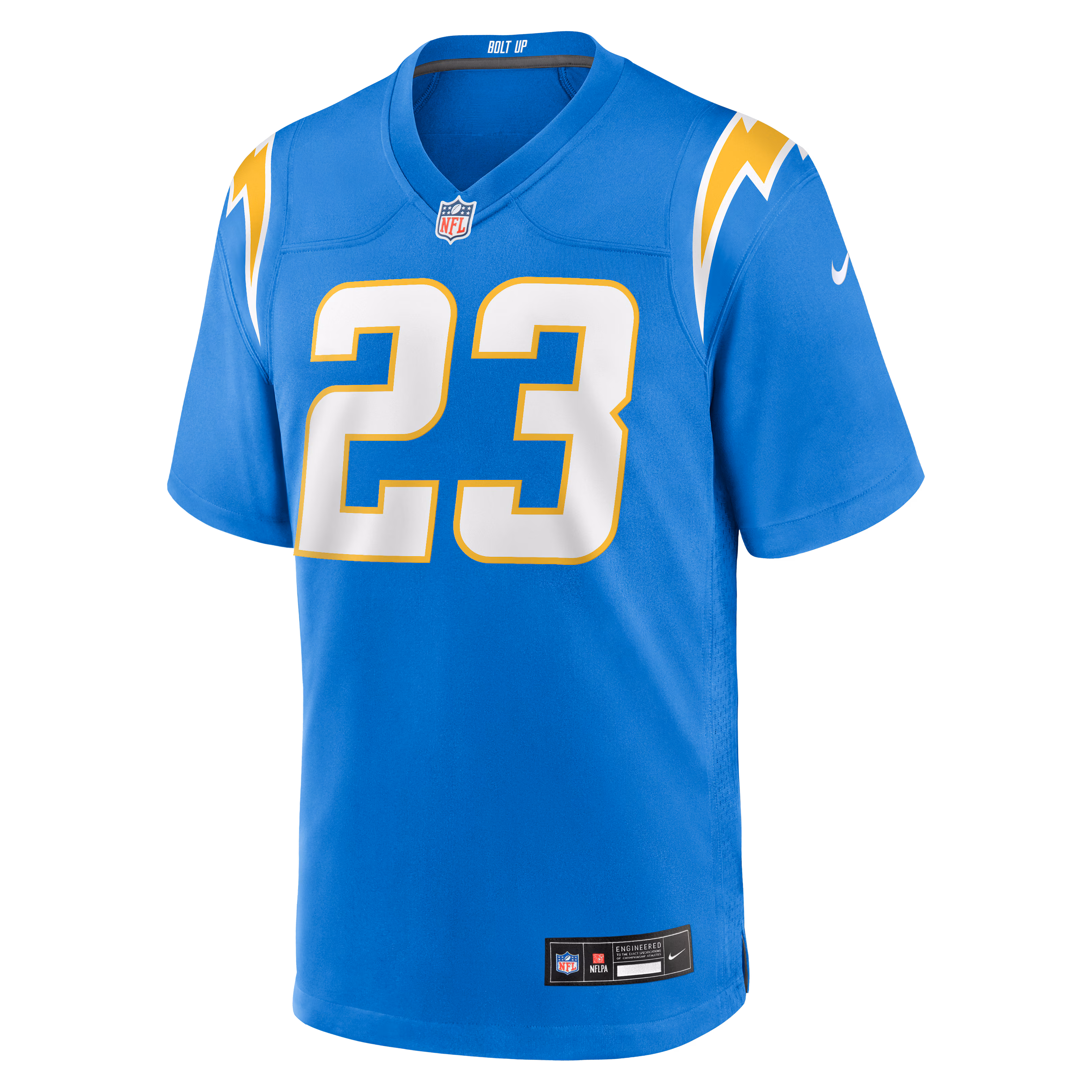 Tony Jefferson Los Angeles Chargers Nike Team Game Jersey -  Powder Blue