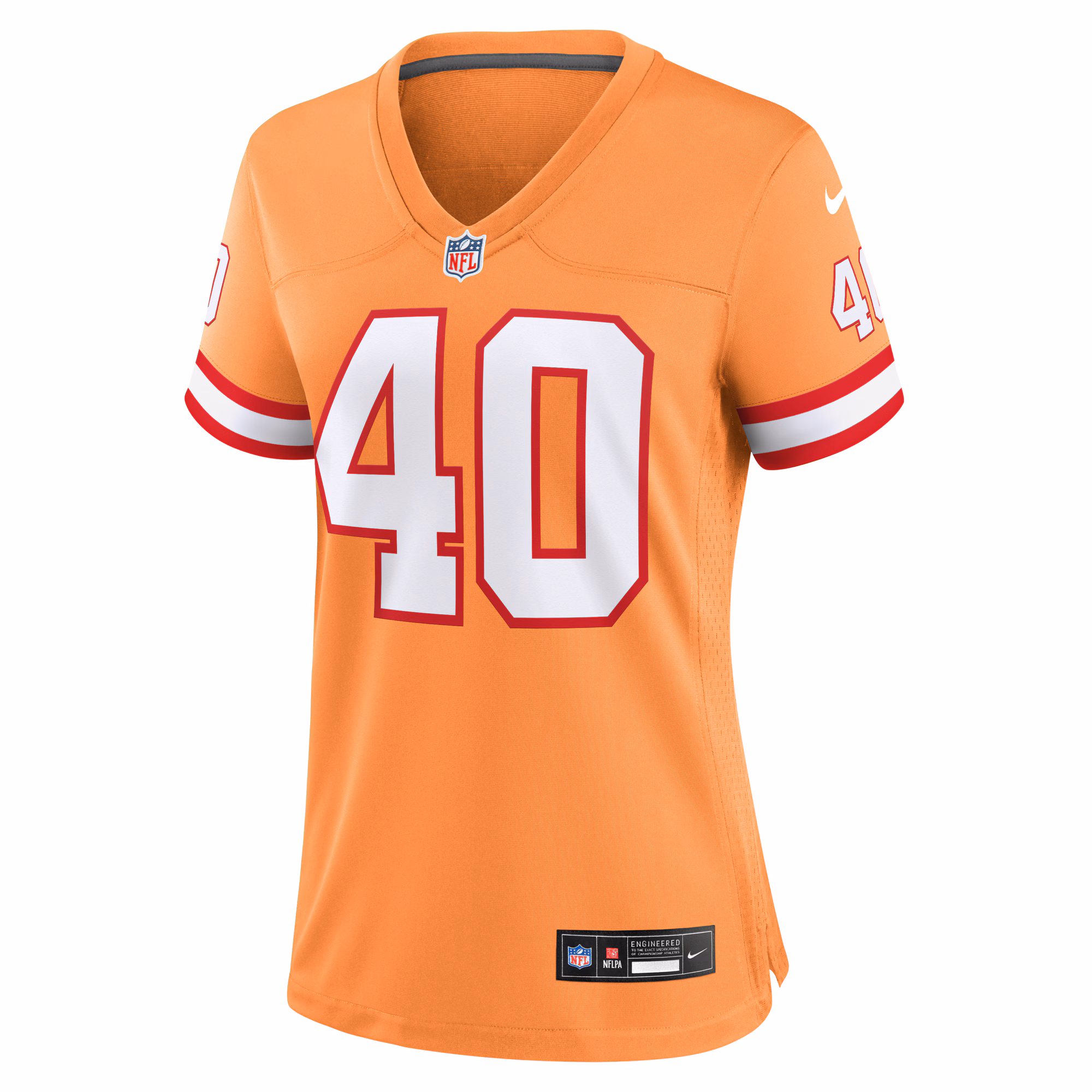 Mike Alstott Tampa Bay Buccaneers Nike Women's Throwback Game Jersey - Orange