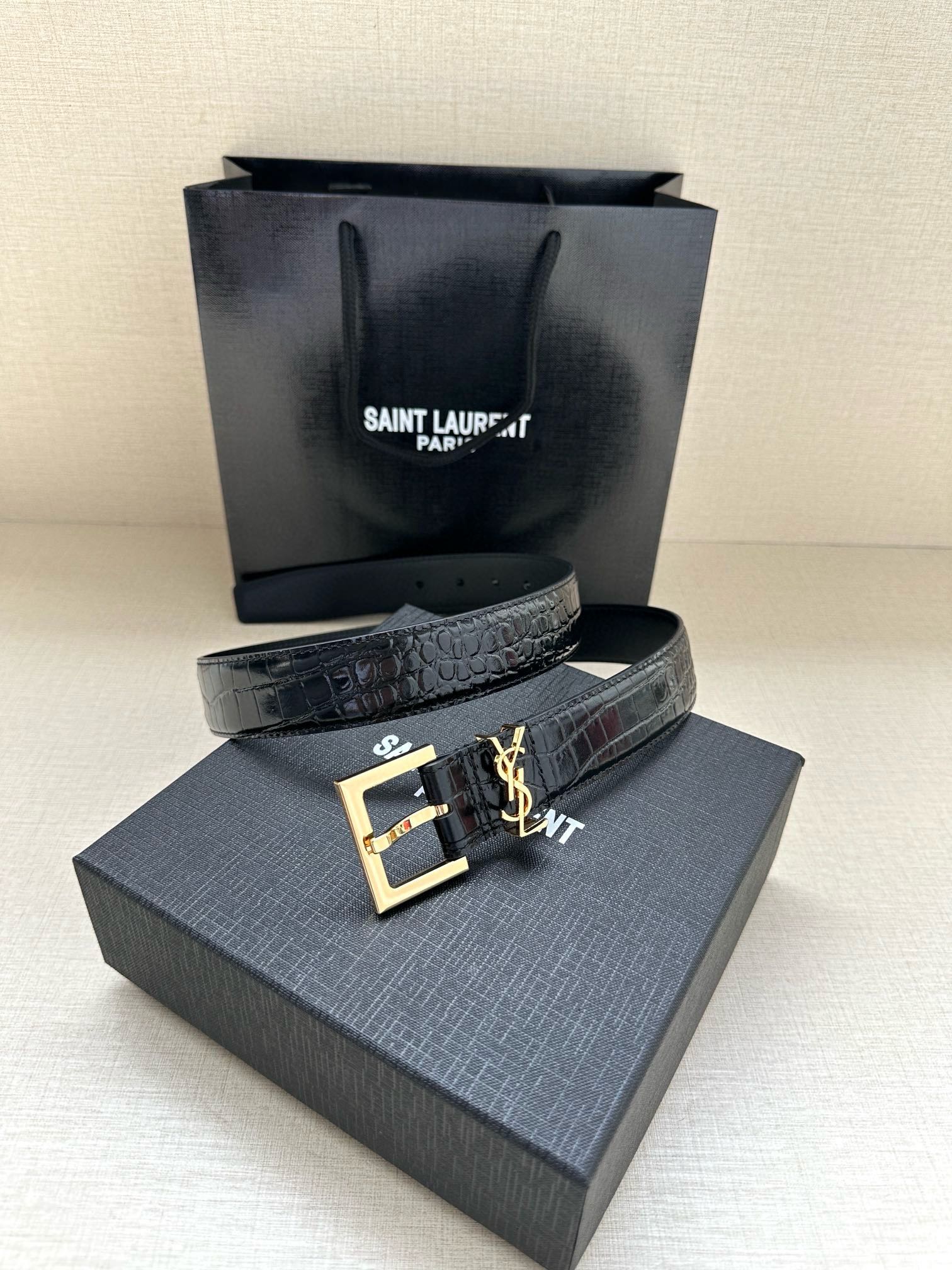 YSL belt-100