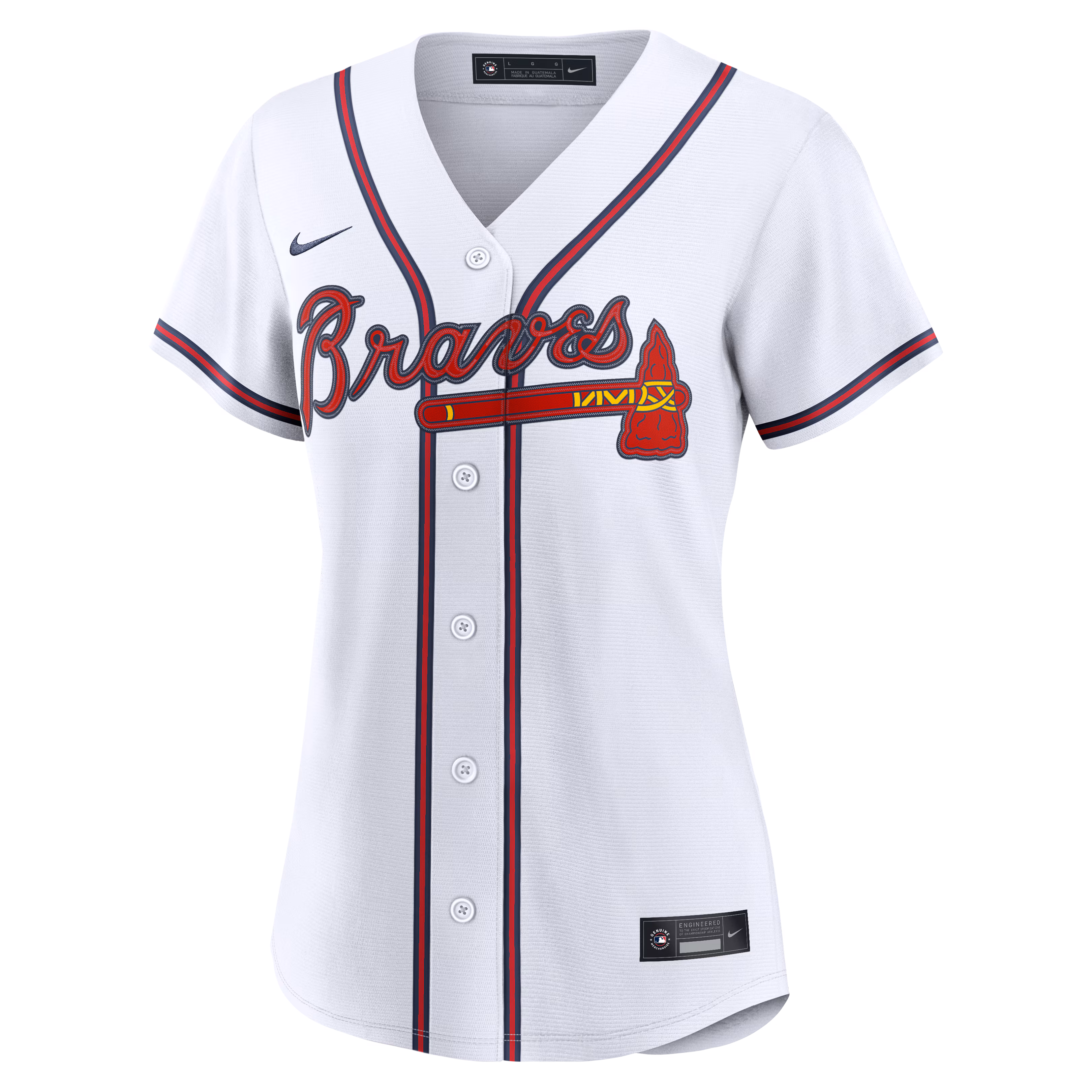 Grant Holmes Atlanta Braves Nike Women's Home Replica Jersey - White