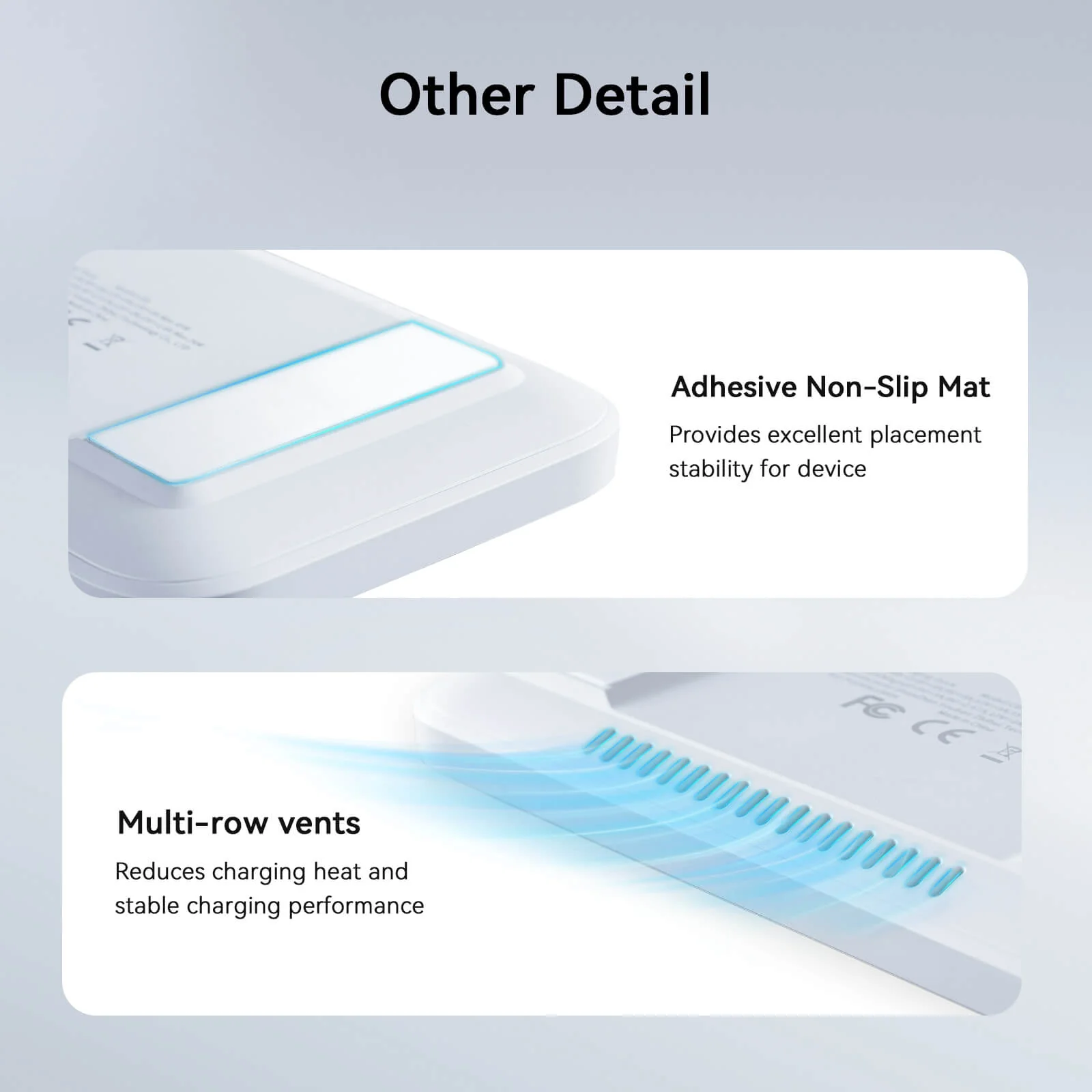 CD1 Dual-Slot Magnetic Charging Dock