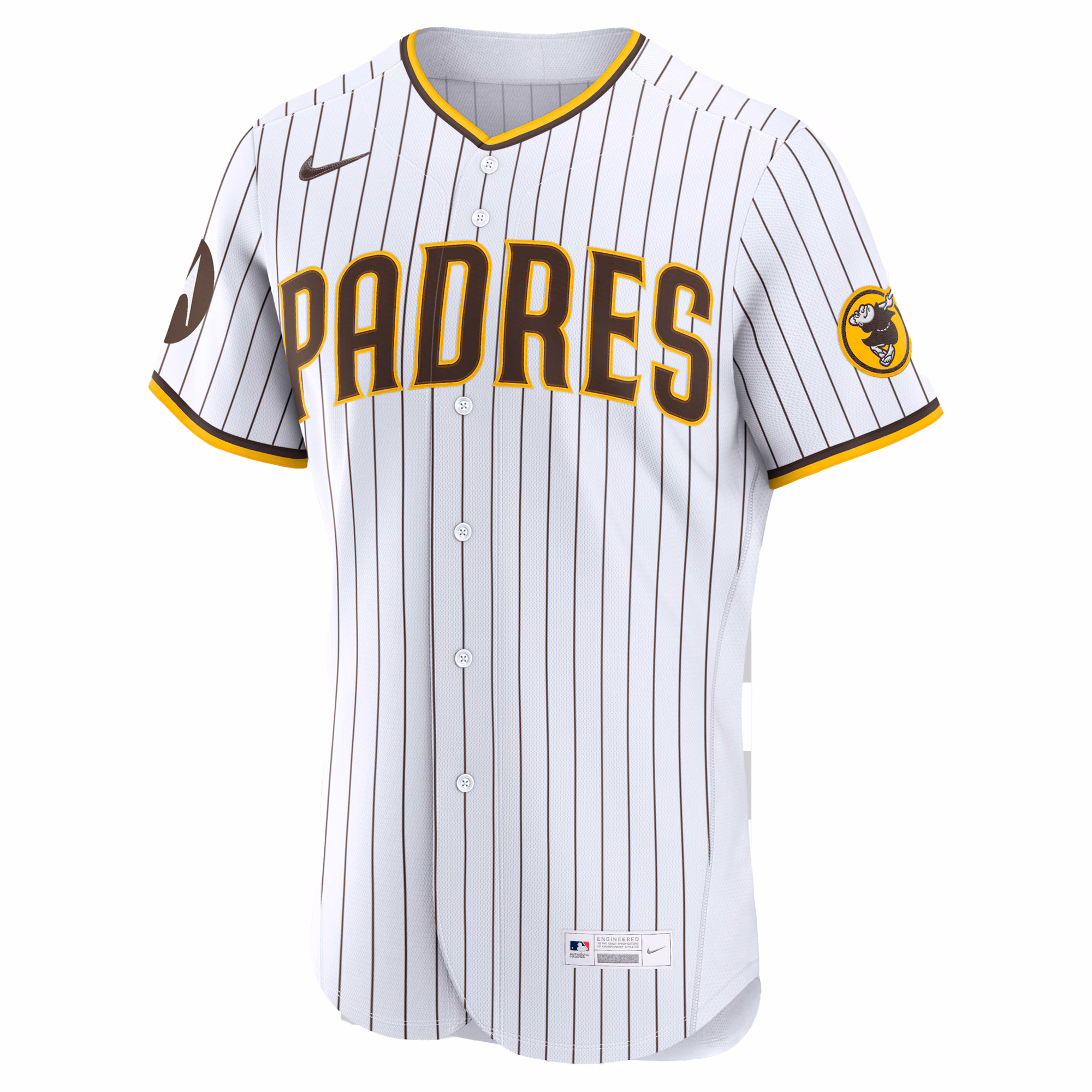 Fernando Tatis Jr. San Diego Padres Nike Home Authentic Sponsor Patch Jersey - White