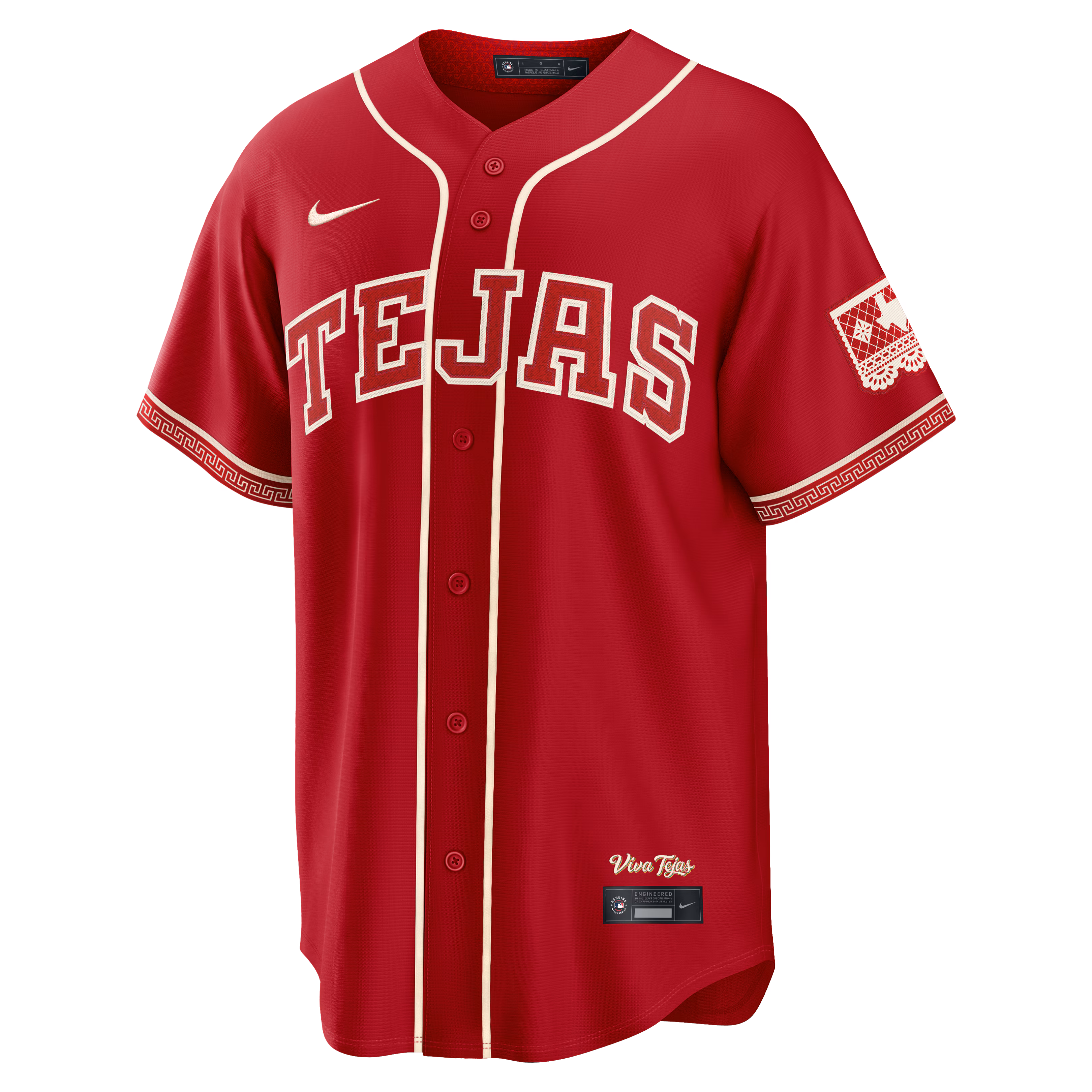 Joc Pederson Texas Rangers Nike 2026 City Connect Stadium Jersey - Red