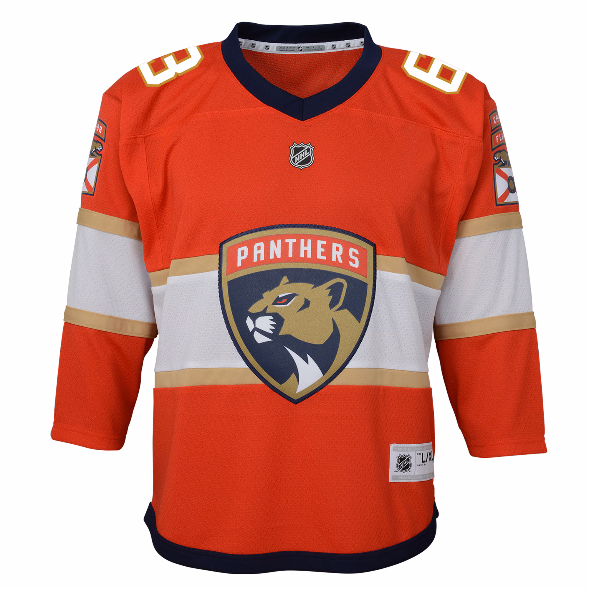 Brad Marchand Florida Panthers Outerstuff Youth Home Replica Jersey - Red
