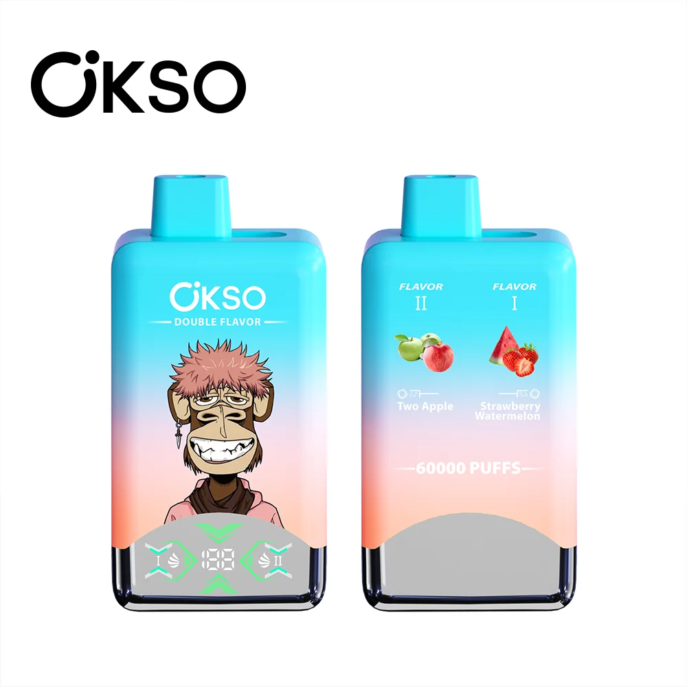 OKSO Double Flavor 60k Puffs 60000 Disposable Vape E-zigaretten