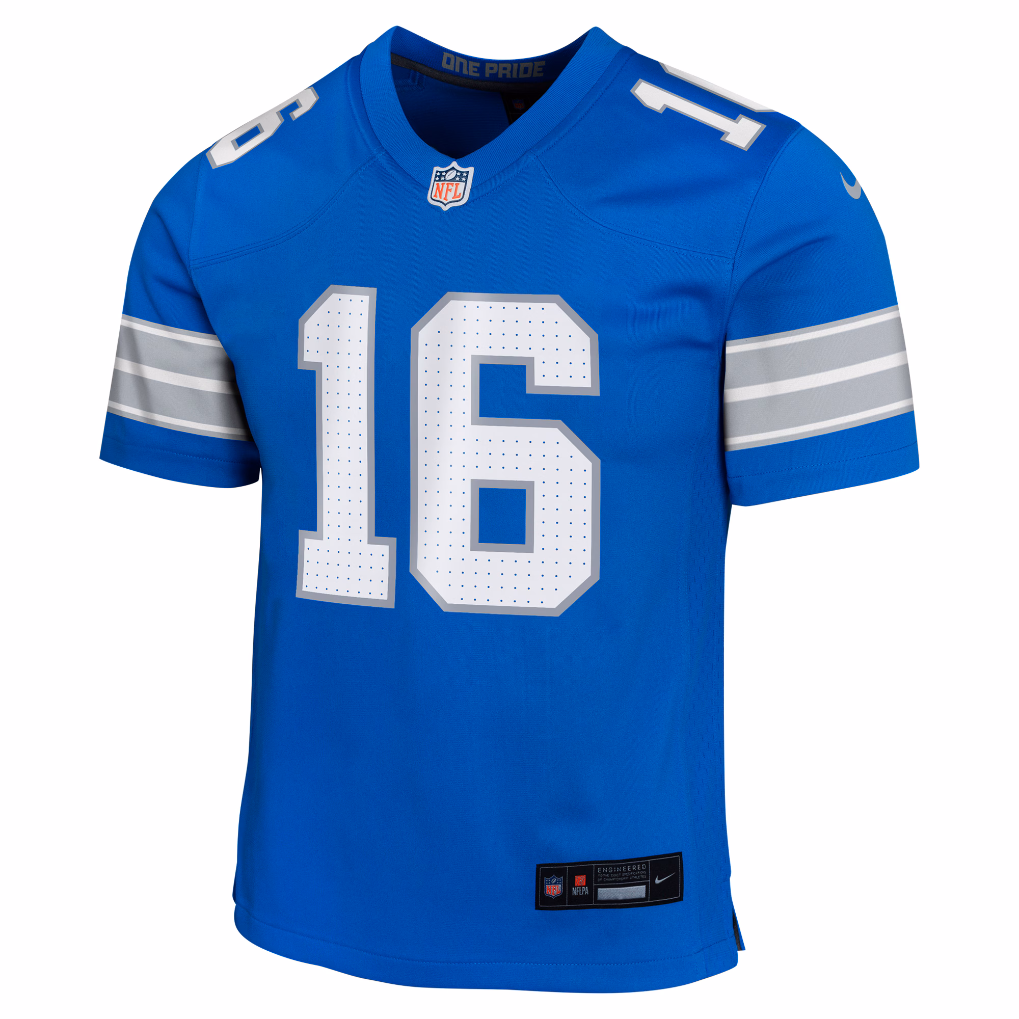 Jared Goff Detroit Lions Nike Youth Game Jersey - Blue