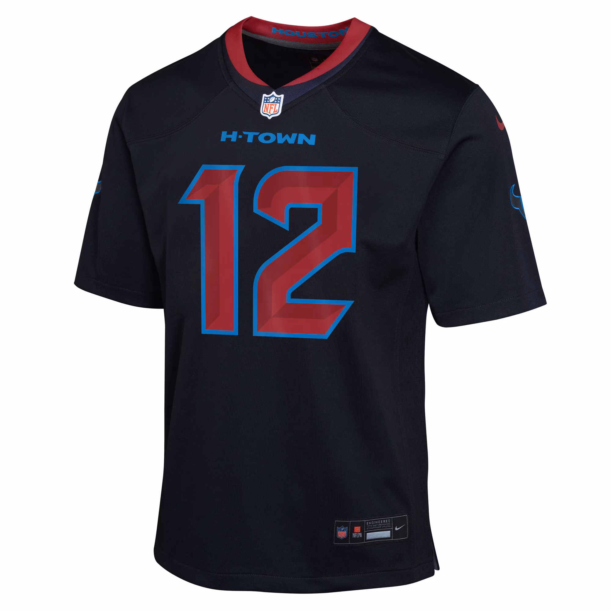 Nico Collins Houston Texans Nike Youth Alternate Game Jersey - Navy