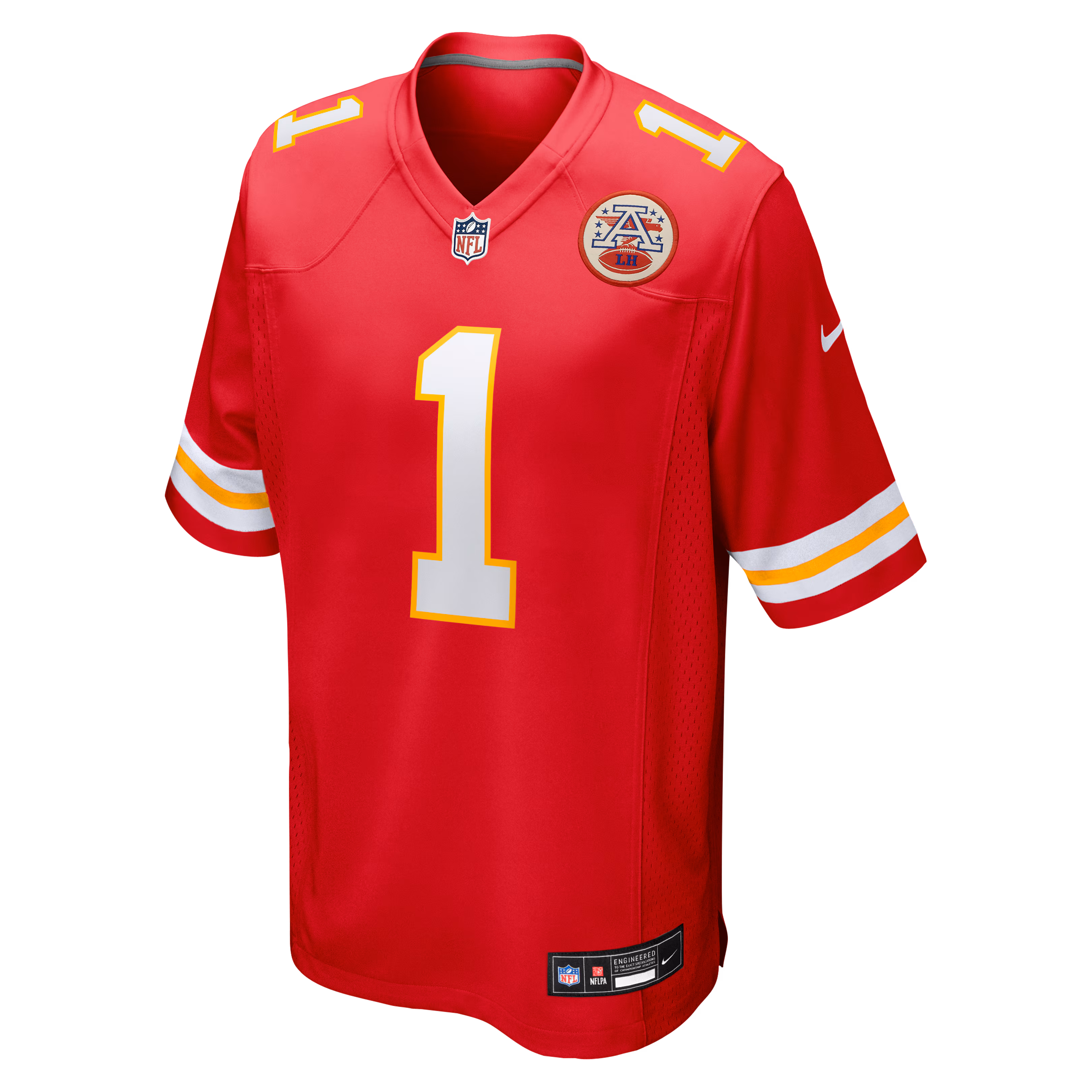 Number 1 Groom Kansas City Chiefs Nike Game Jersey - Red