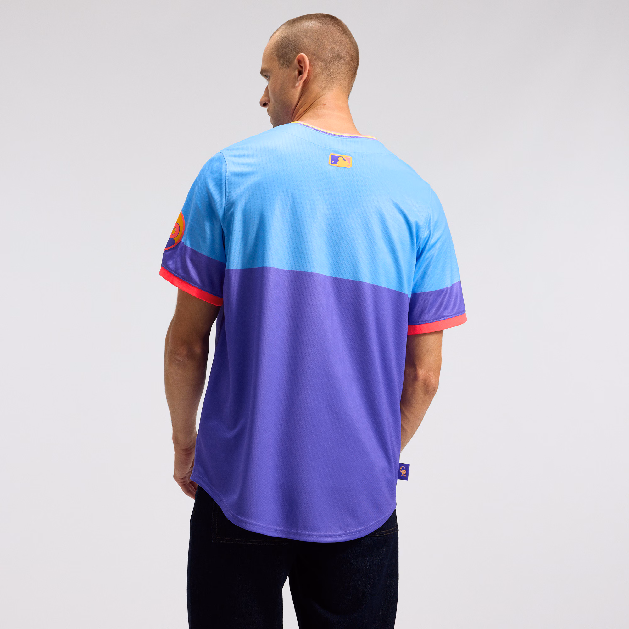 Colorado Rockies Nike 2025 City Connect Limited Jersey - Purple/Light Blue
