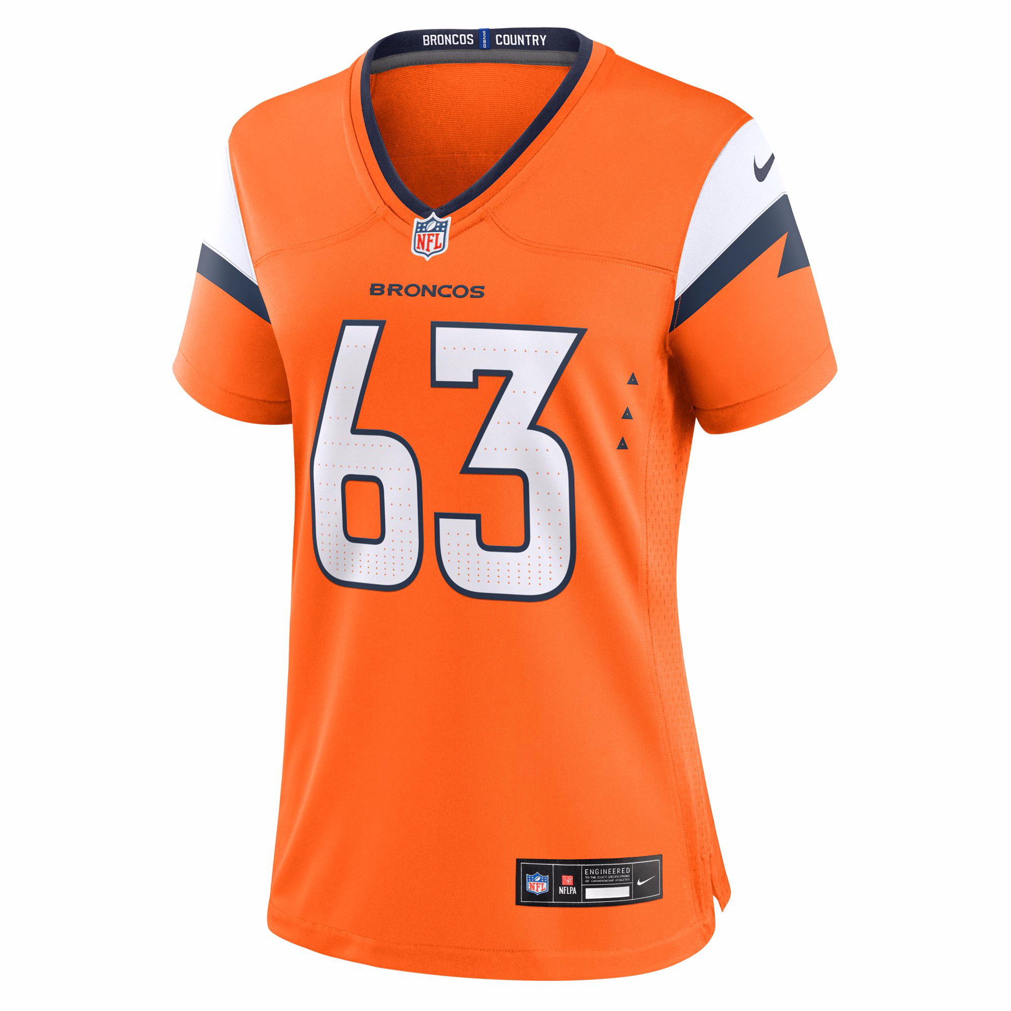 Alex Palczewski Denver Broncos Nike Women's Team Game Jersey -  Orange