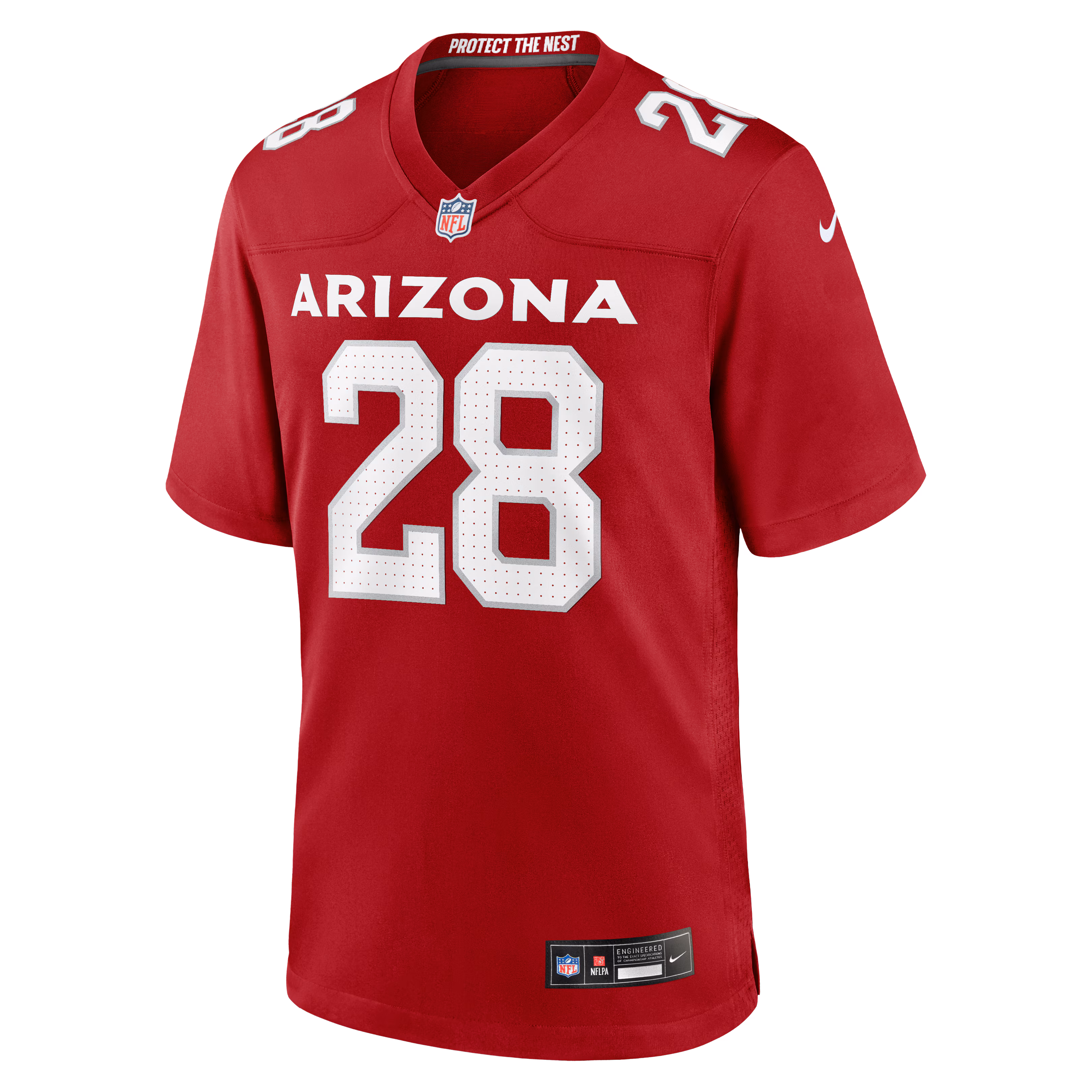 Elijah Jones Arizona Cardinals Nike Team Game Jersey -  Cardinal