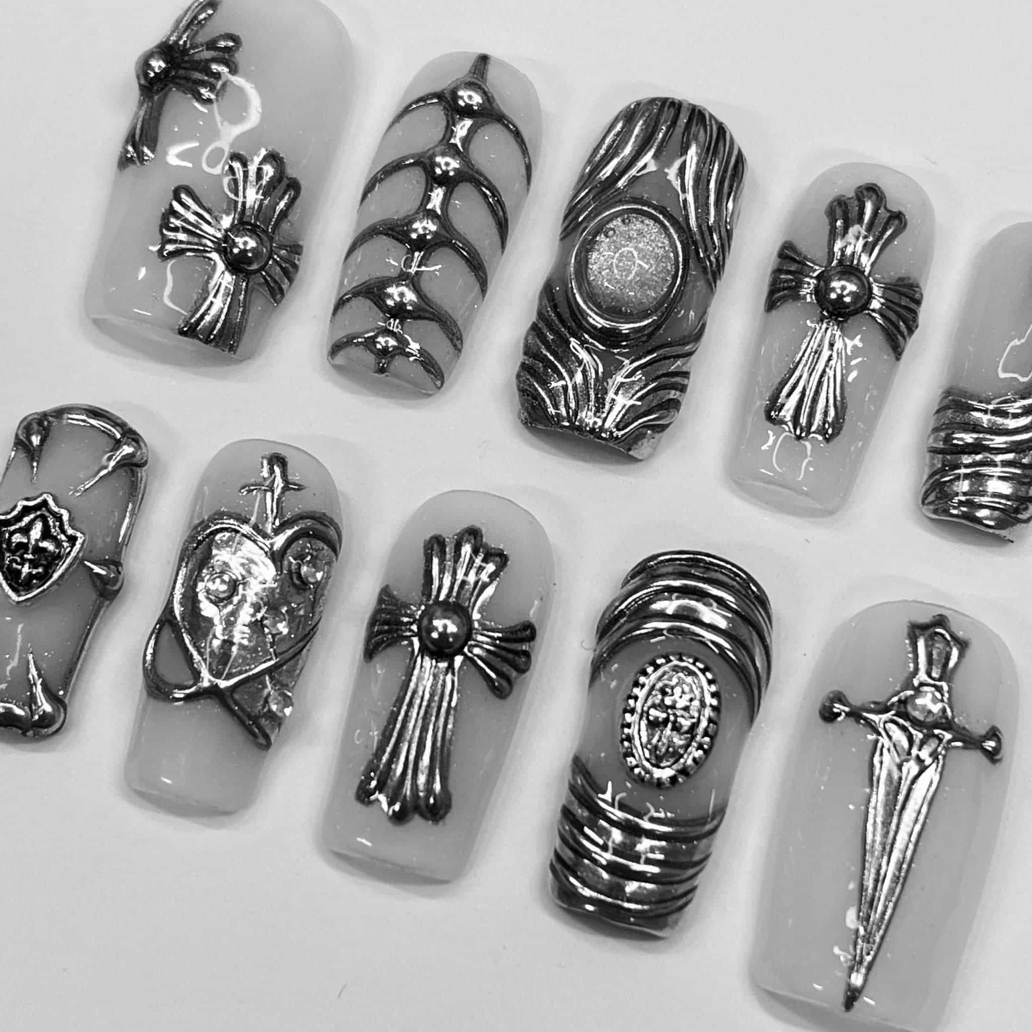 Mystic Armor Press On NailsMystic Armor Press On Nails - SAYEGIRLS