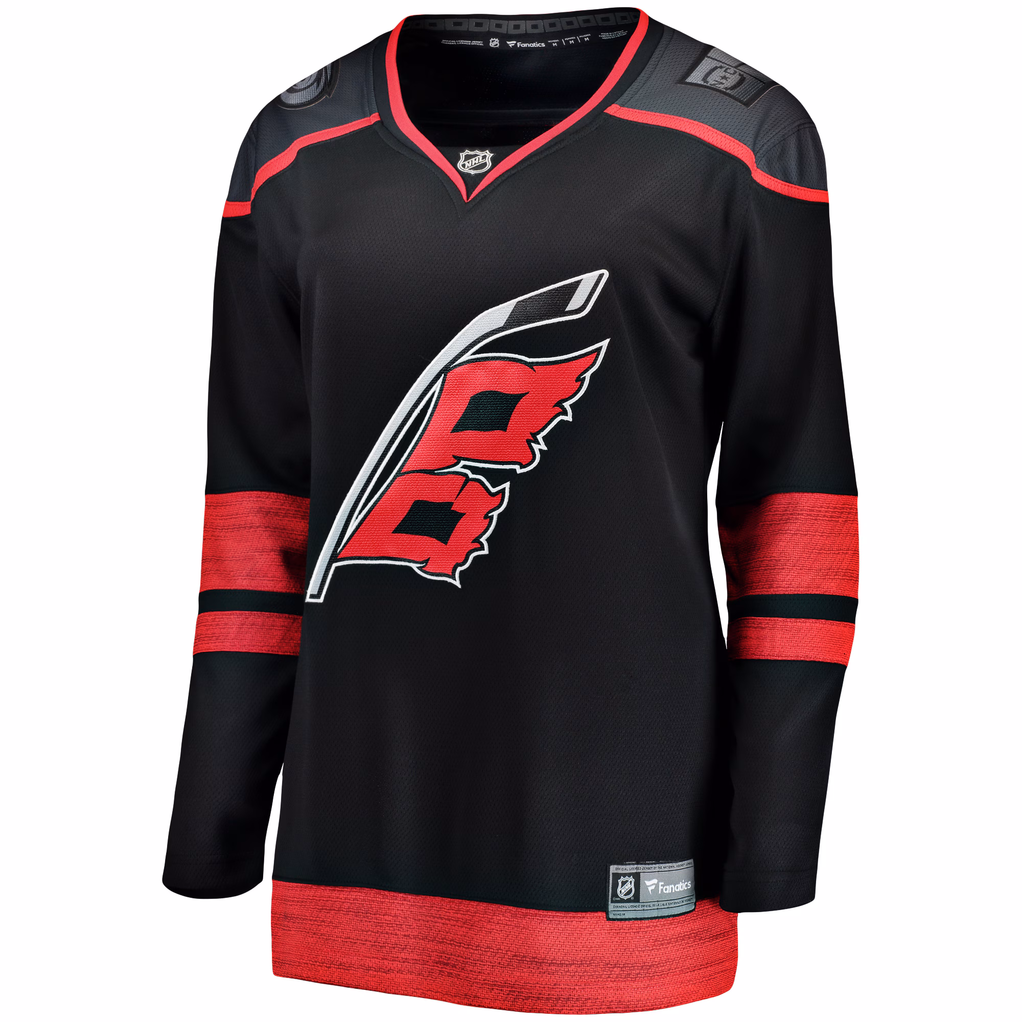Carolina Hurricanes Fanatics Women's Home Breakaway Jersey - Black