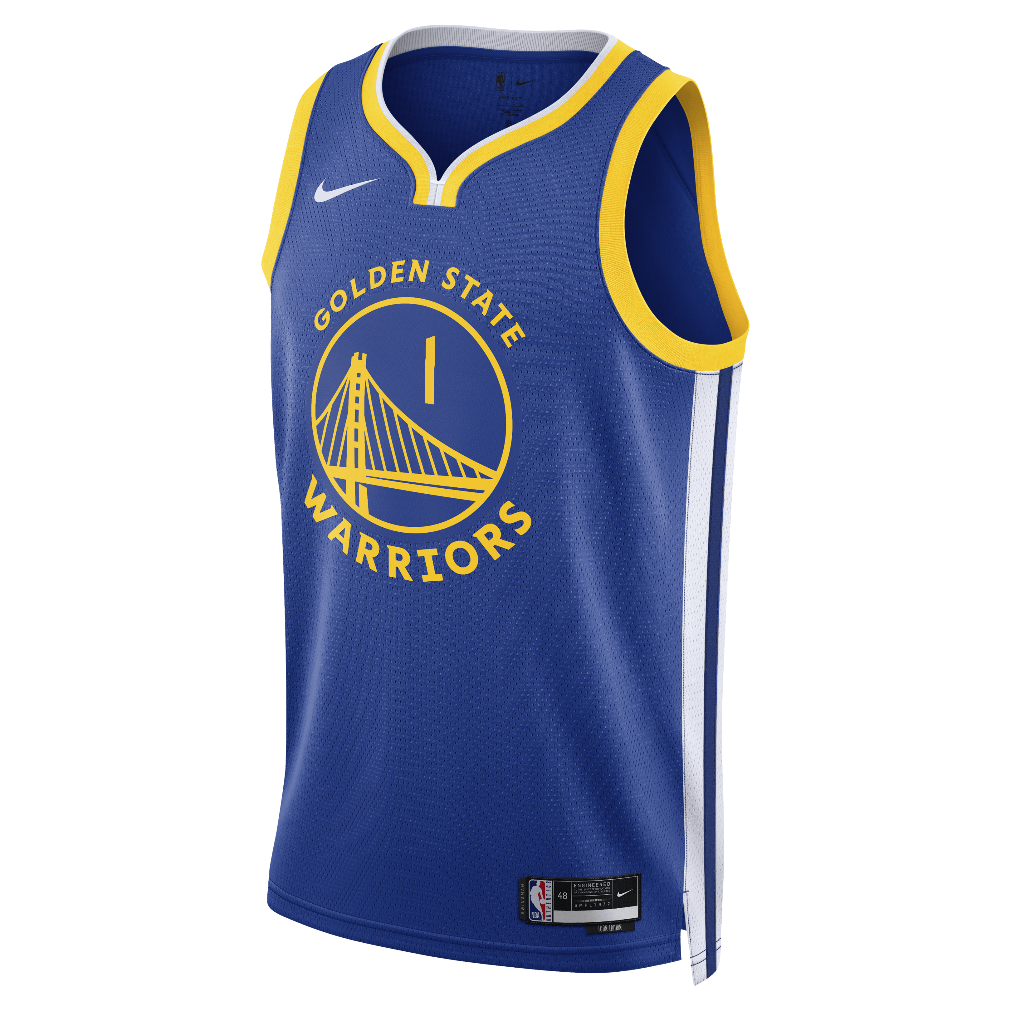 Yaxel Lendeborg Golden State Warriors Nike Unisex Swingman Jersey - Icon Edition - Royal