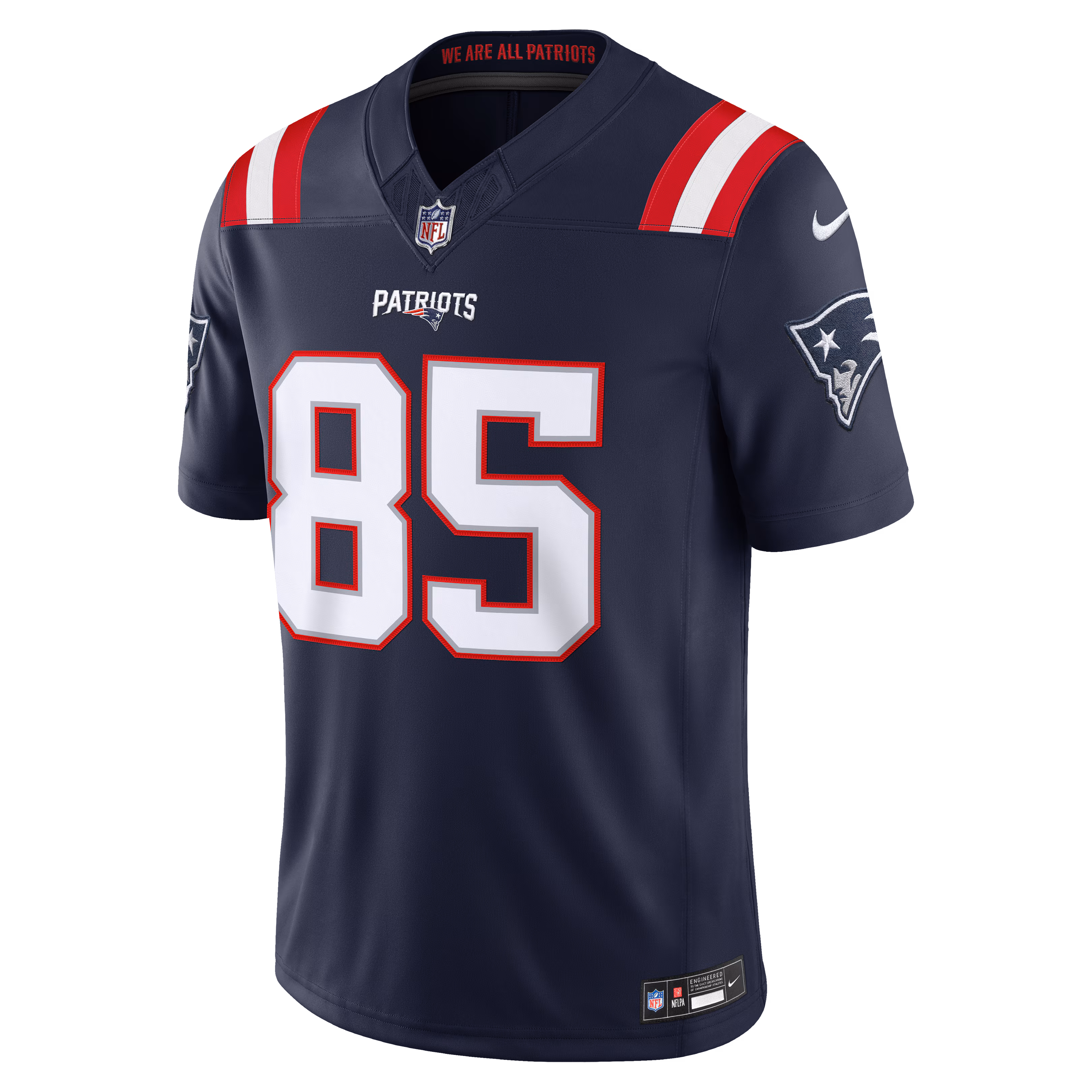 Hunter Henry New England Patriots Nike Vapor F.U.S.E. Stitched Limited Jersey - Navy