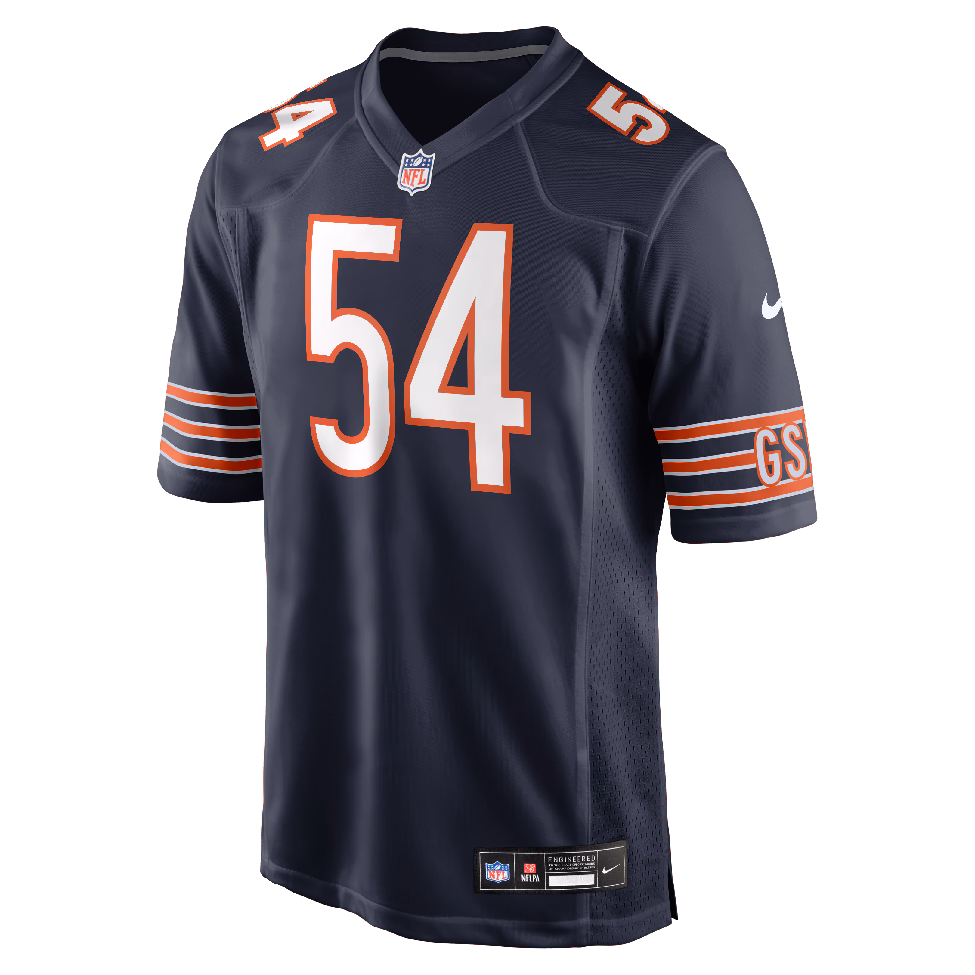 Brian Urlacher Chicago Bears Nike Game Retired Player Jersey - Navy
