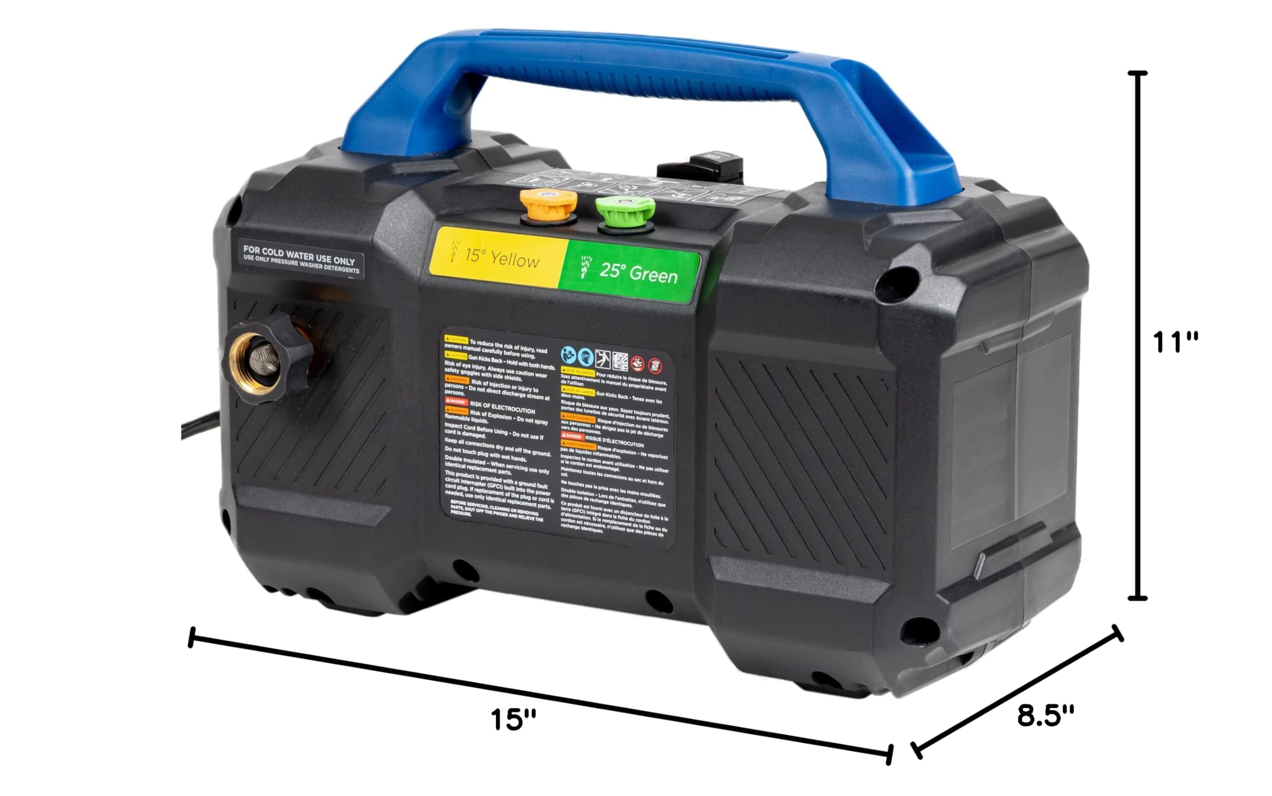 WESTINGHOUSE ePX3100v Electric Pressure Washer 2100 PSI 1.76 GPM