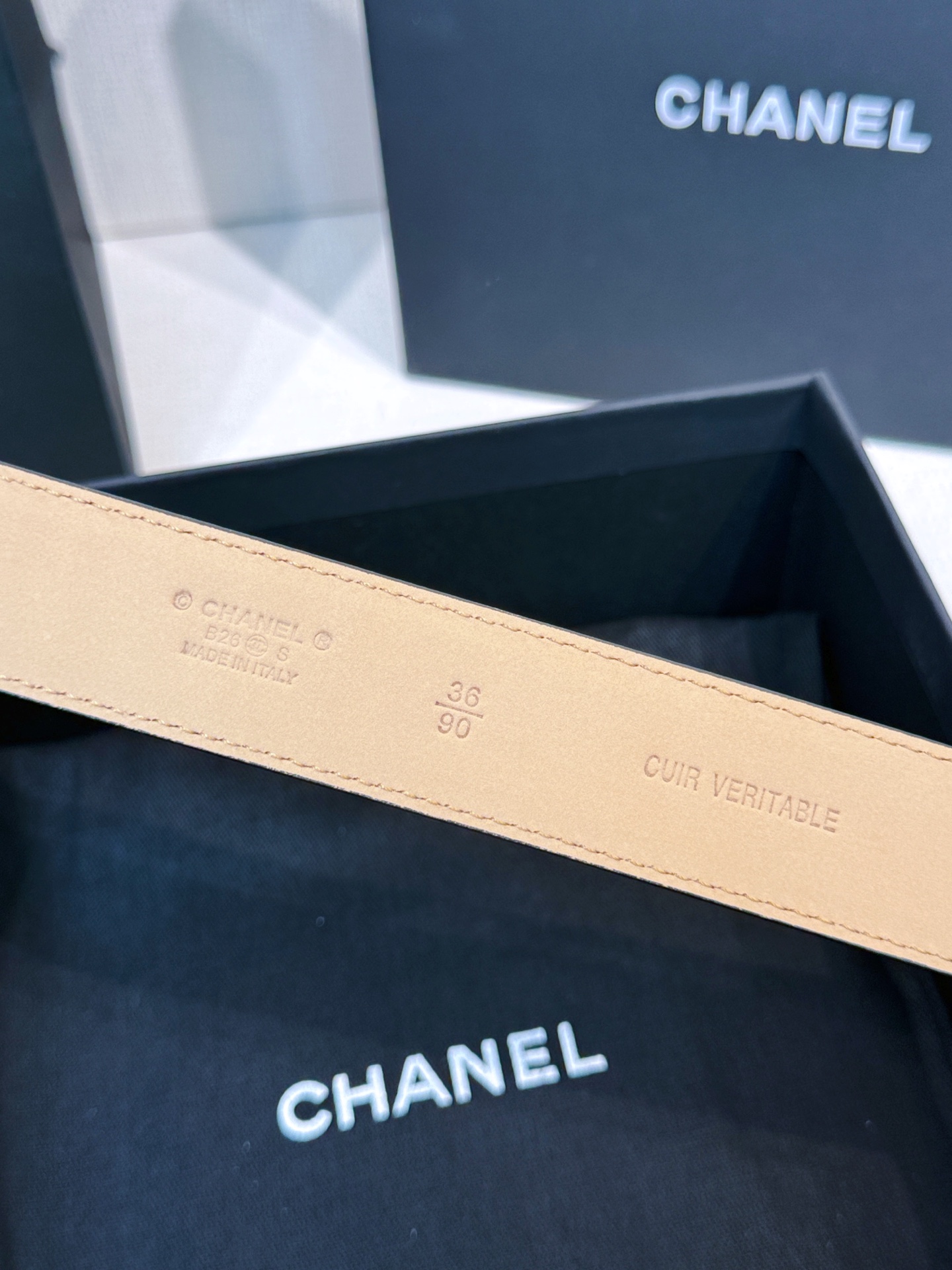 Chanel belt-101