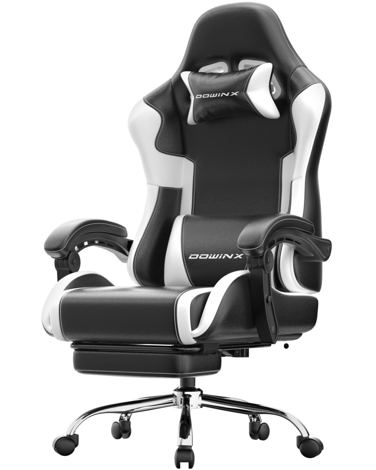 DOWINX Gaming Chair with Footrest, 330lbs Ergonomic Design