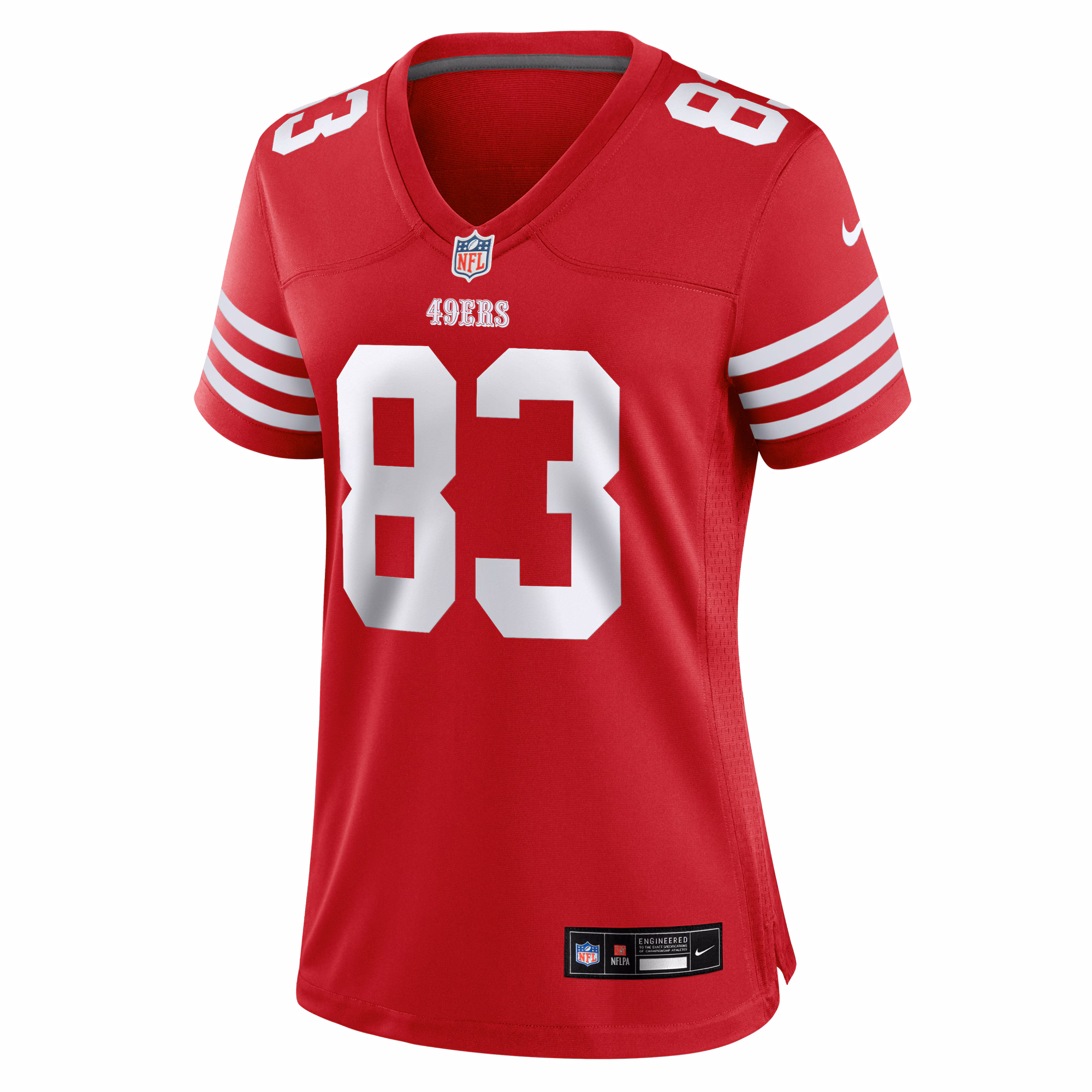 Terique Owens San Francisco 49ers Nike Women's Team Game Jersey -  Scarlet