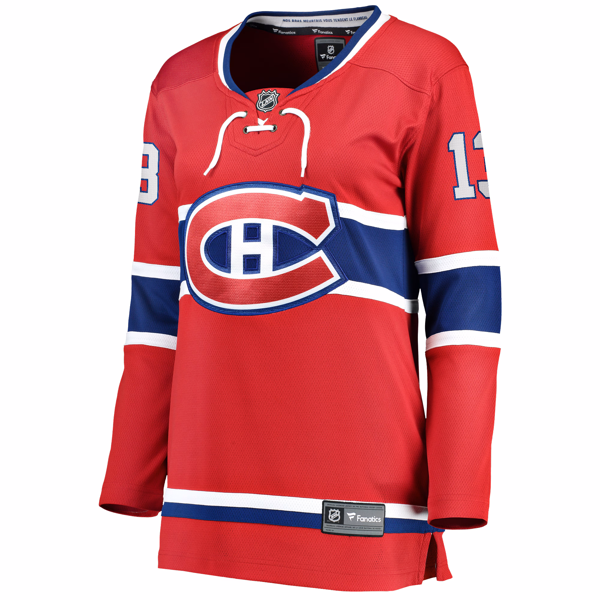 Cole Caufield Montreal Canadiens Fanatics Women's Home Premier Breakaway Player Jersey Breakaway Jersey - Red