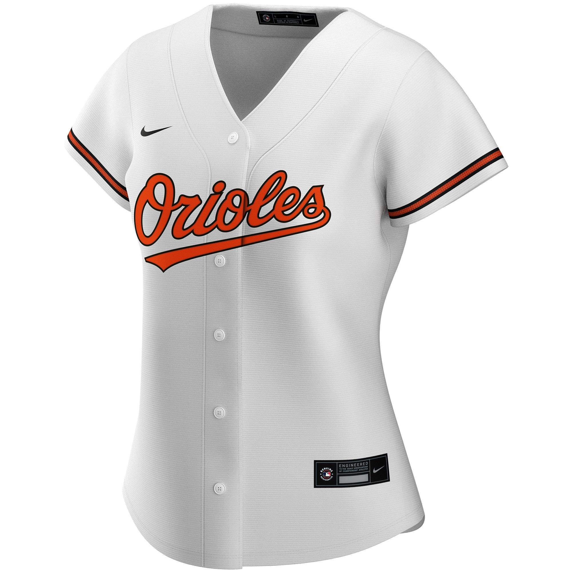 Baltimore Orioles Nike Women's Home Replica Custom Jersey - White