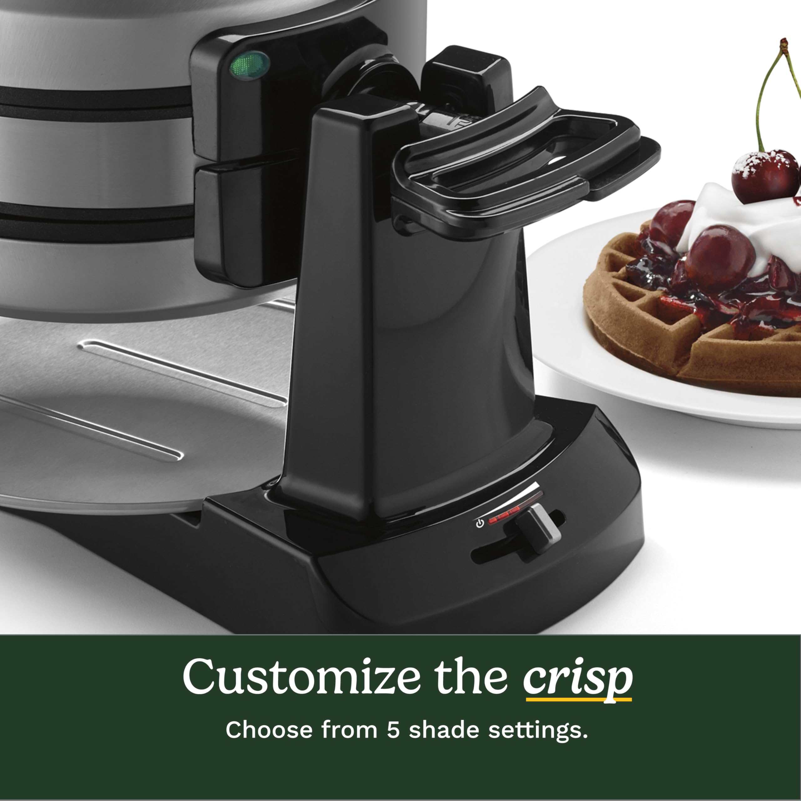 CUISINART Double Flip Belgian Waffle Maker - Stainless Steel