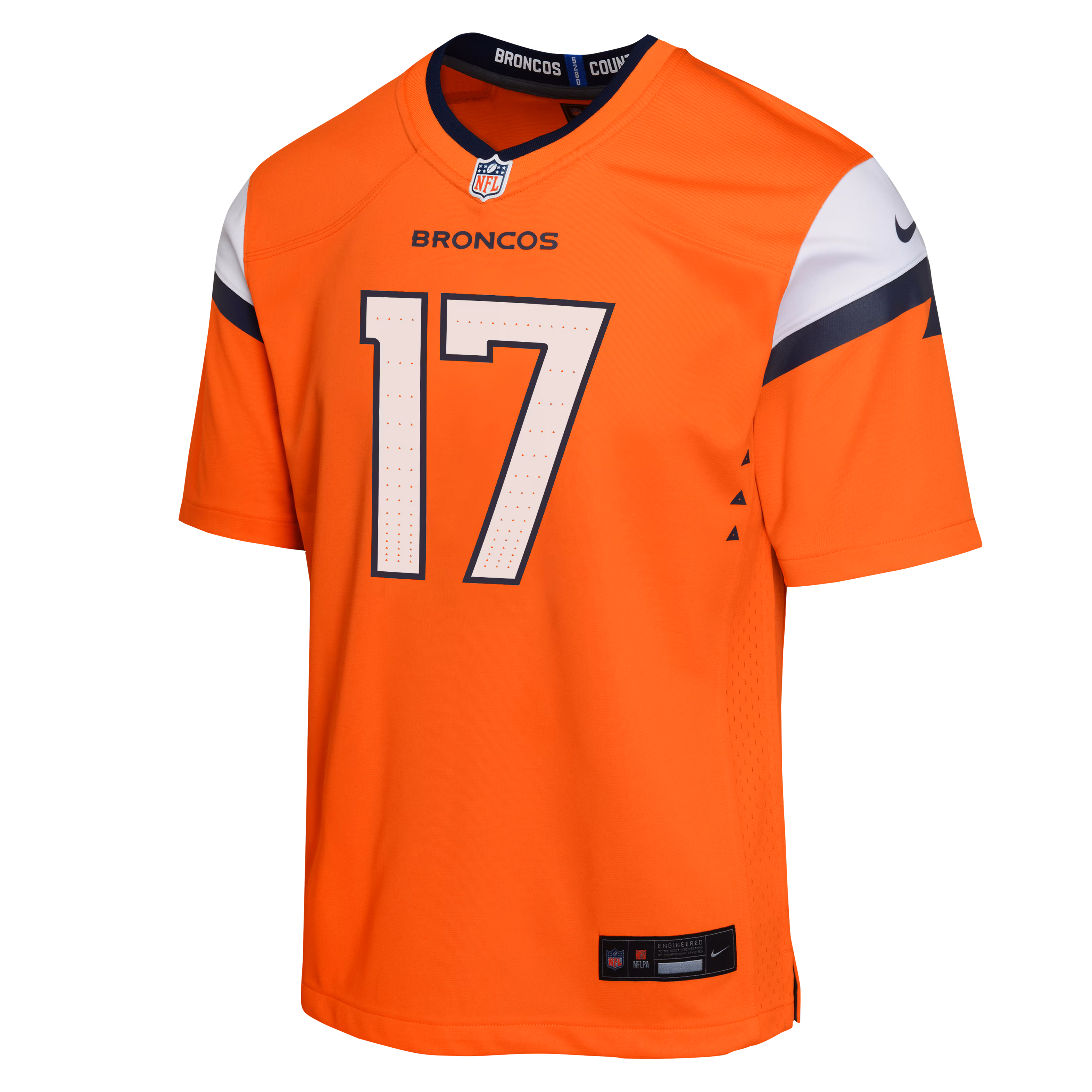 Jaylen Waddle Denver Broncos Nike Youth Game Jersey - Orange