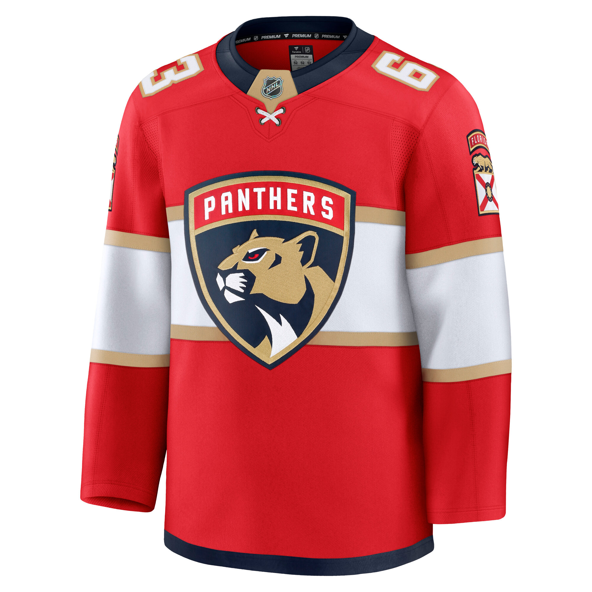 Brad Marchand Florida Panthers Fanatics Home Premium Jersey - Red