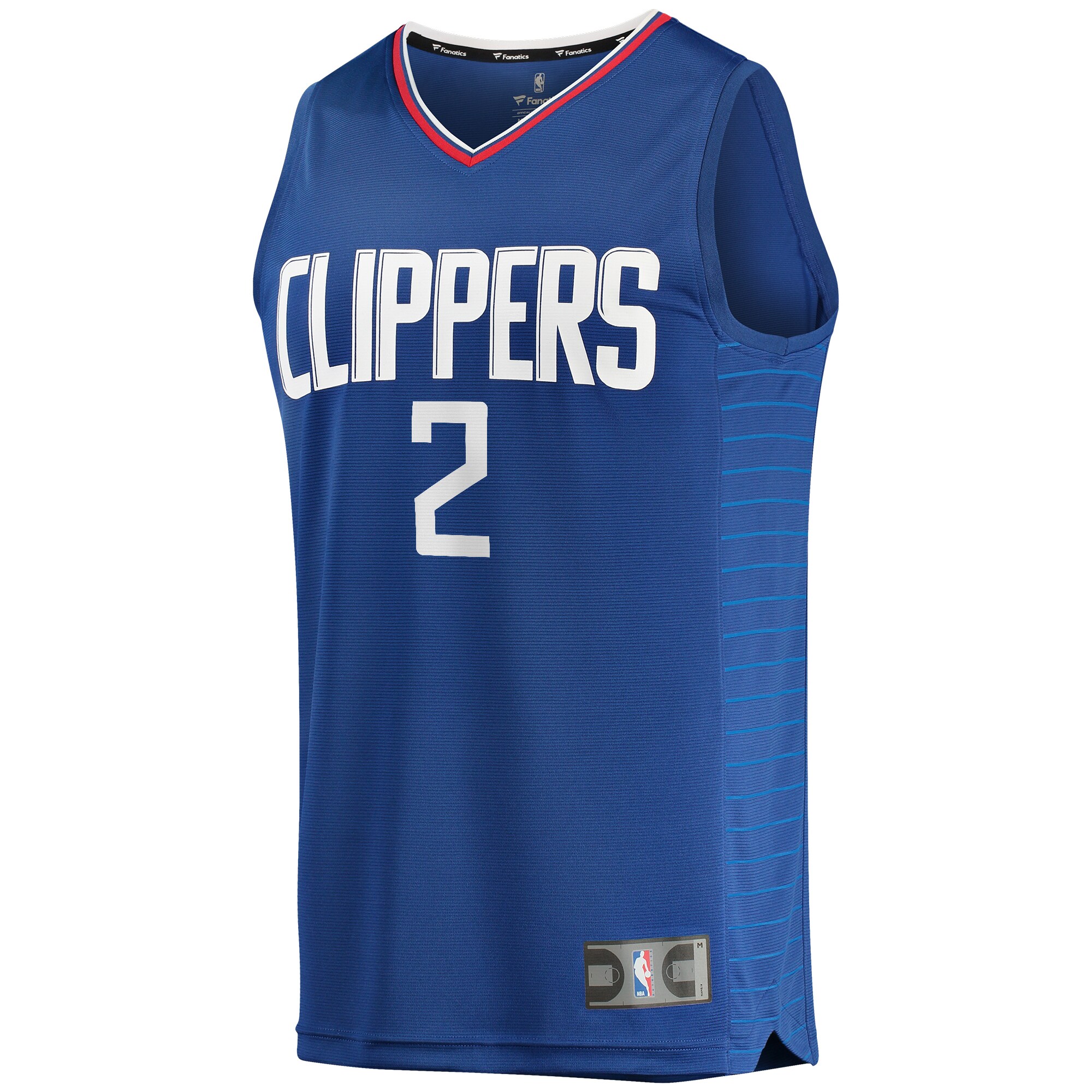 Kawhi Leonard LA Clippers Fanatics Youth 2019/20 Fast Break Replica Jersey Blue - Icon Edition