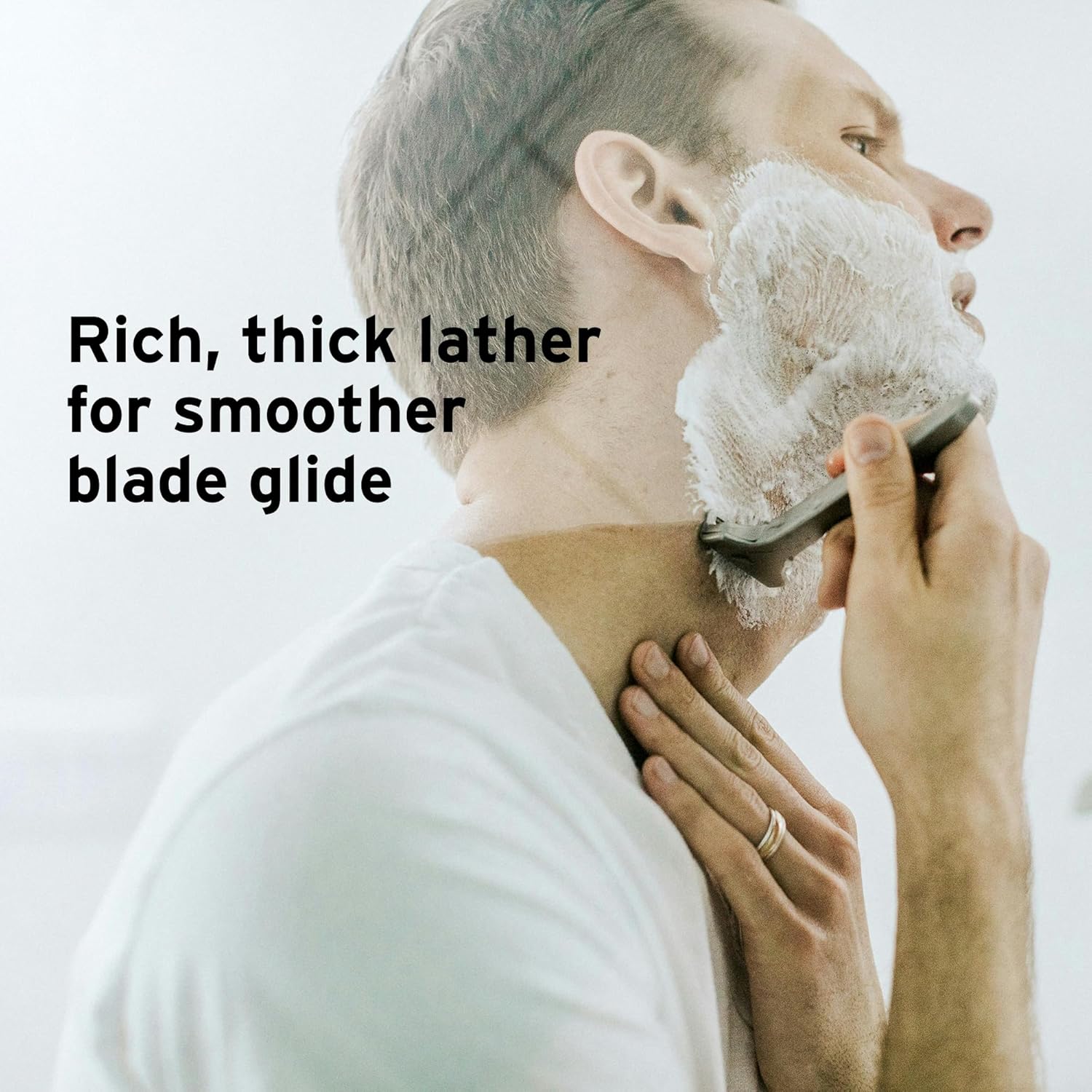 SUPPLY Ultra Lather Shaving Cream for Men – Rich Cushion for Smoother Shave – Helps Reduce Shave Irritation – Sandalwood & Cedar – 3.4 oz