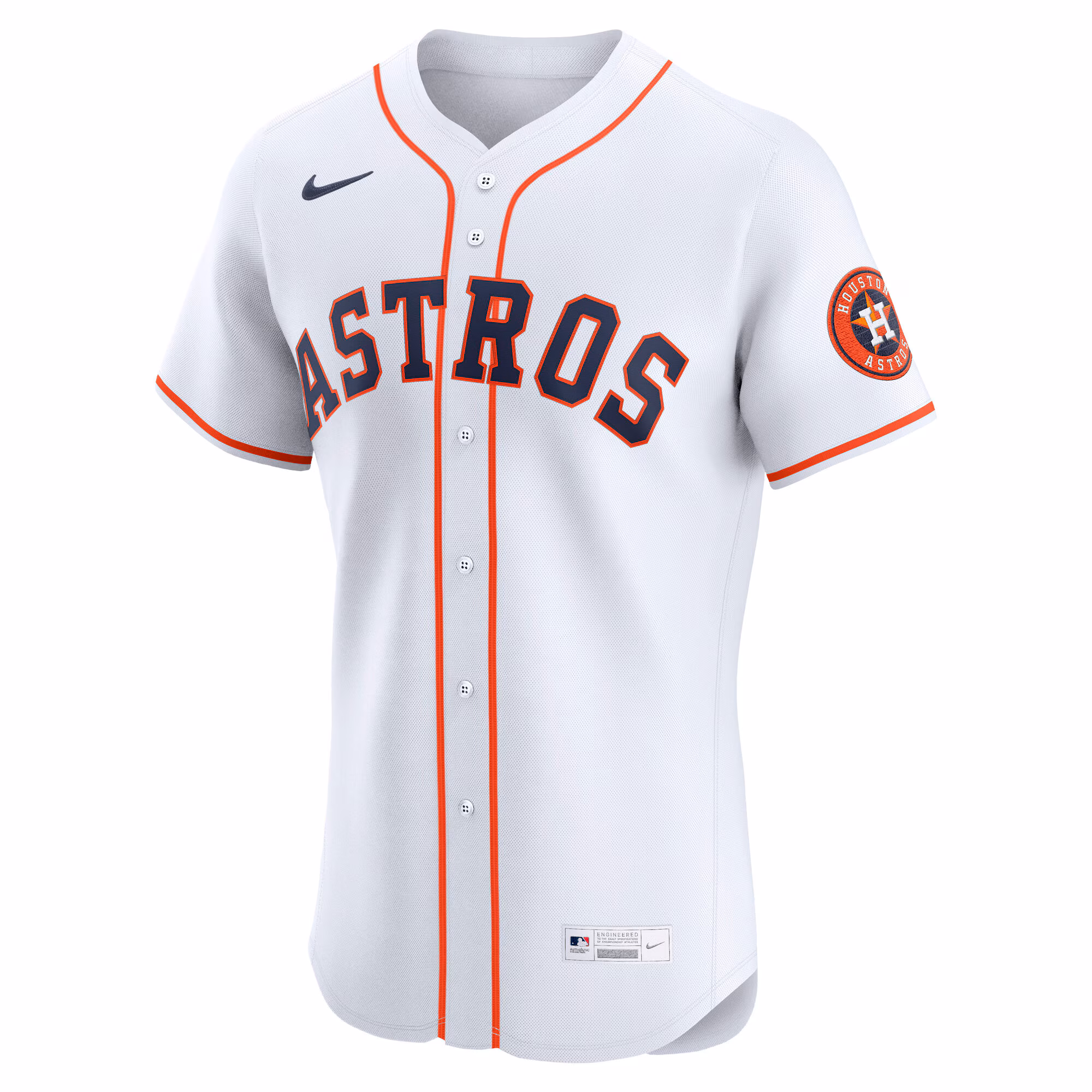 Houston Astros Nike Home Elite Jersey - White