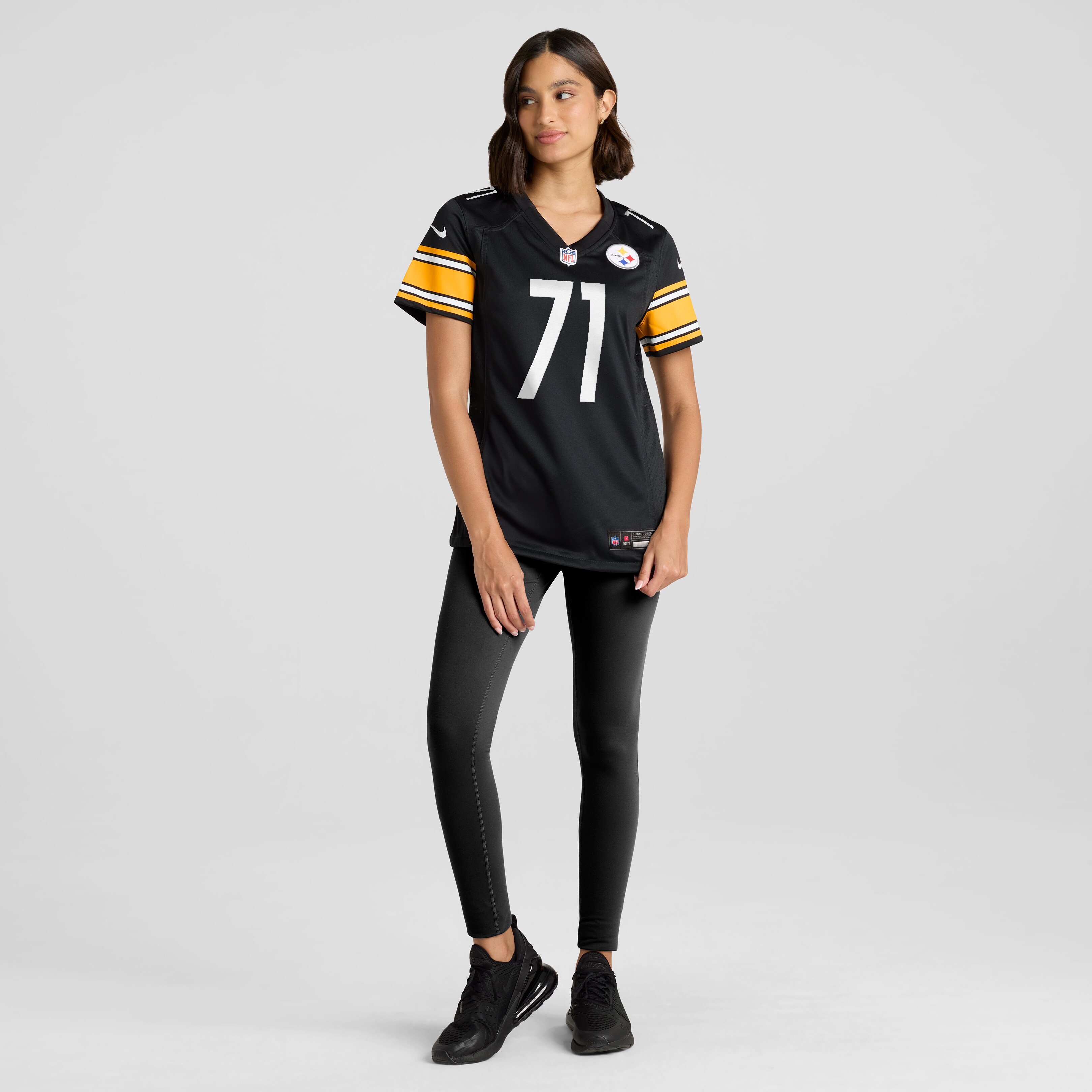 Max Iheanachor Pittsburgh Steelers Nike Women's Team Game Jersey -  Black