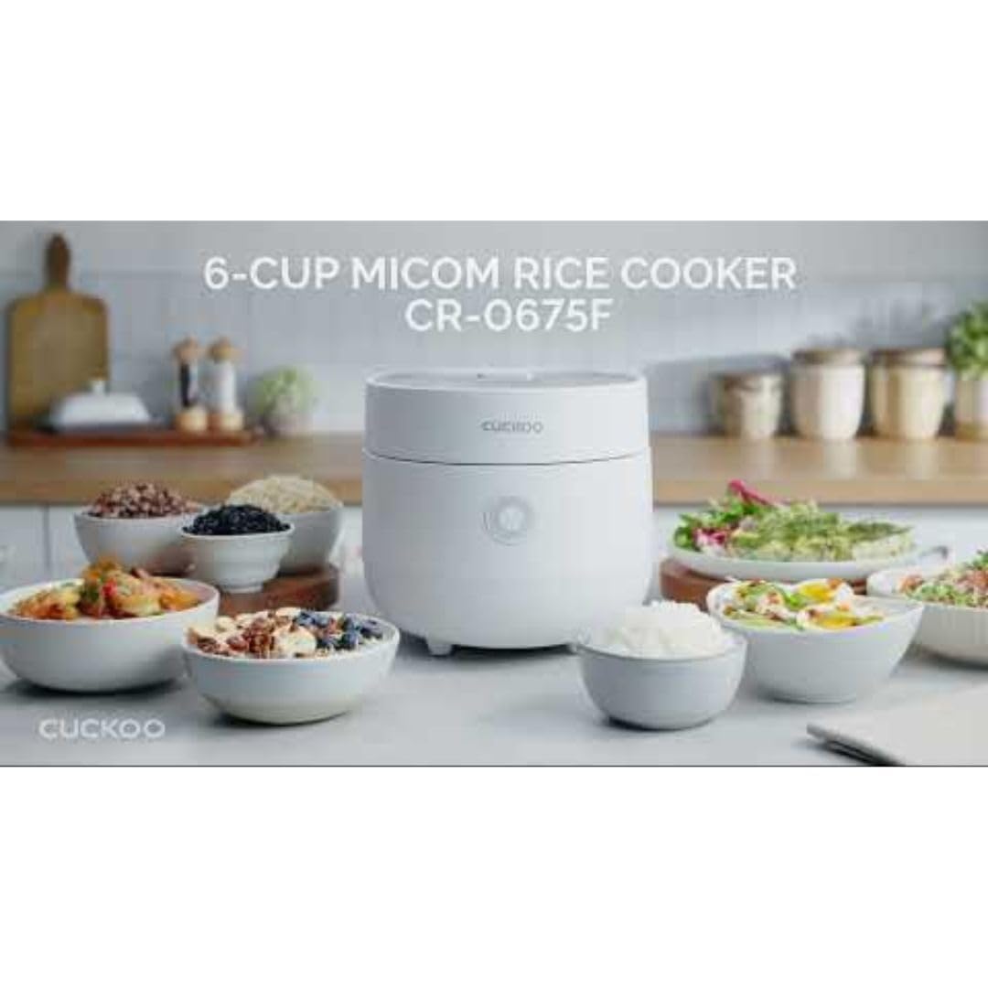 CUCKOO Micom Rice Cooker 3-Cup with Fuzzy Logic Technology