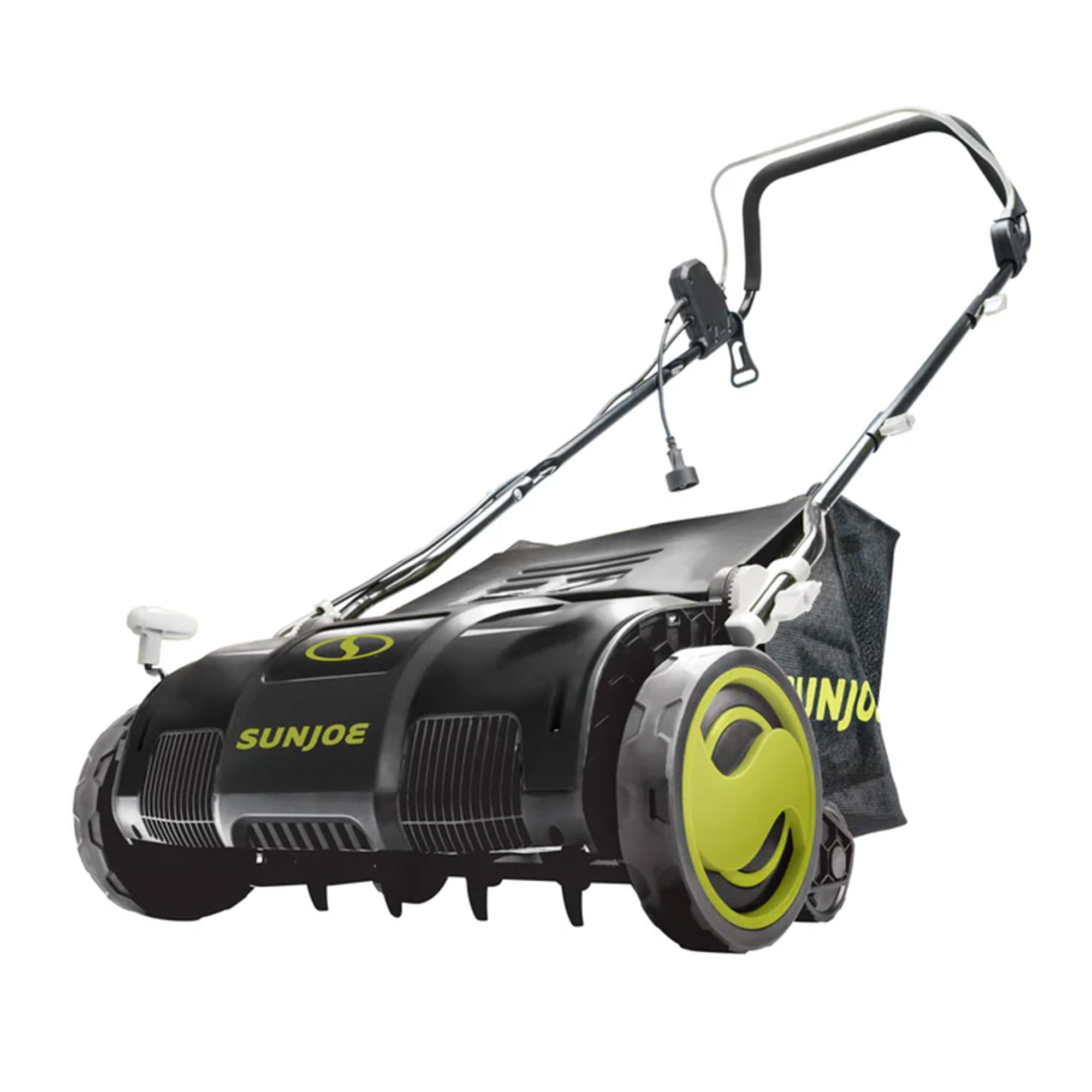 SUN JOE 15-Inch Electric Lawn Dethatcher with Scarifier Blade