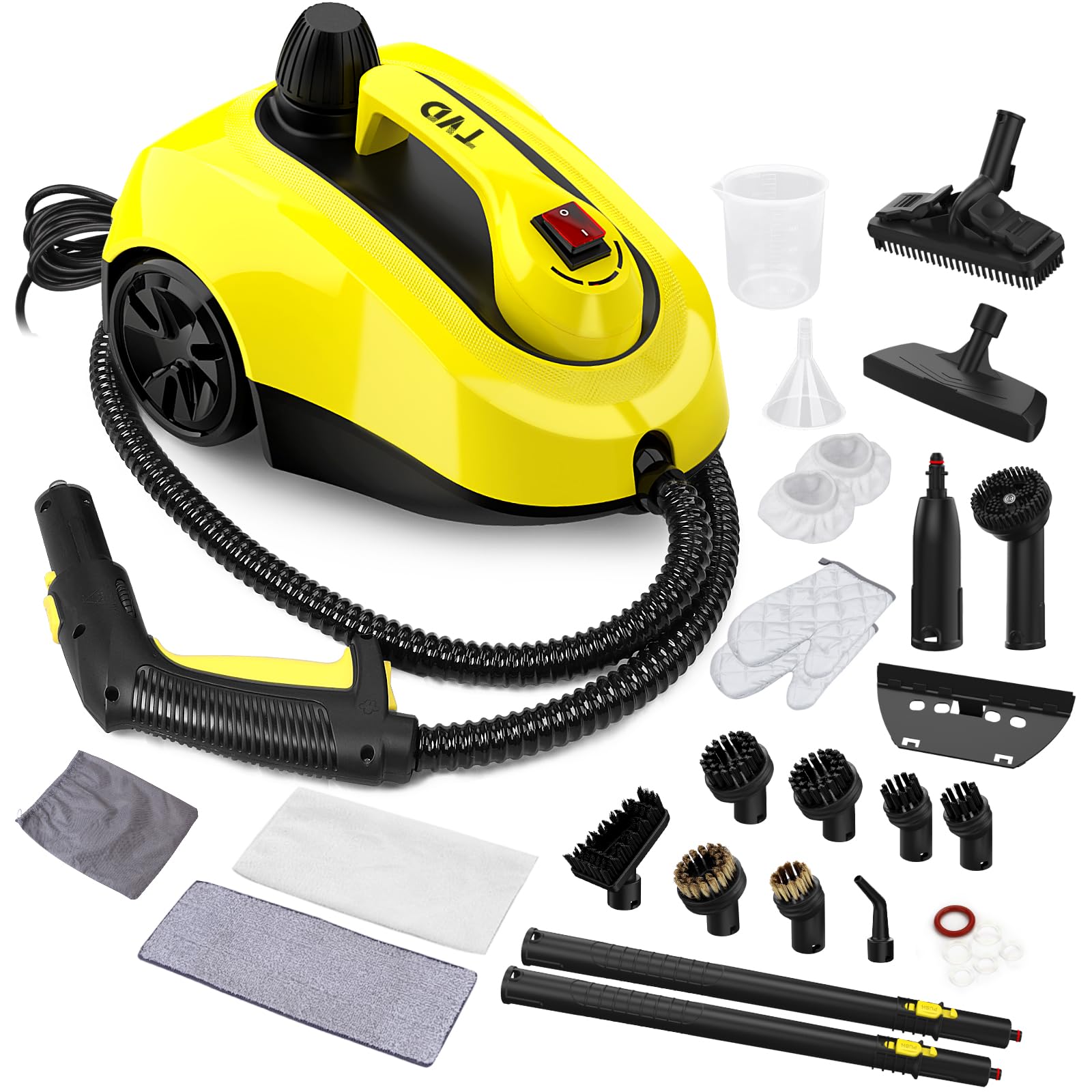TVD Steam Cleaner with 26 Accessories for Home Use
