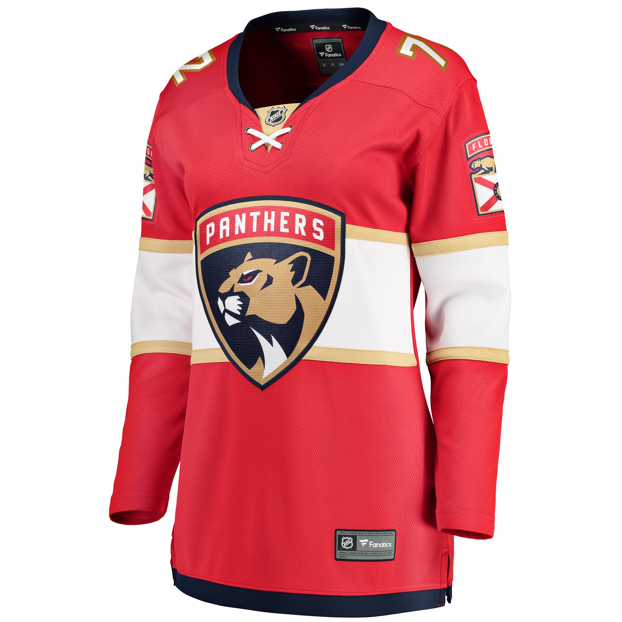 Sergei Bobrovsky Florida Panthers Fanatics Women's Home Breakaway Jersey - Red