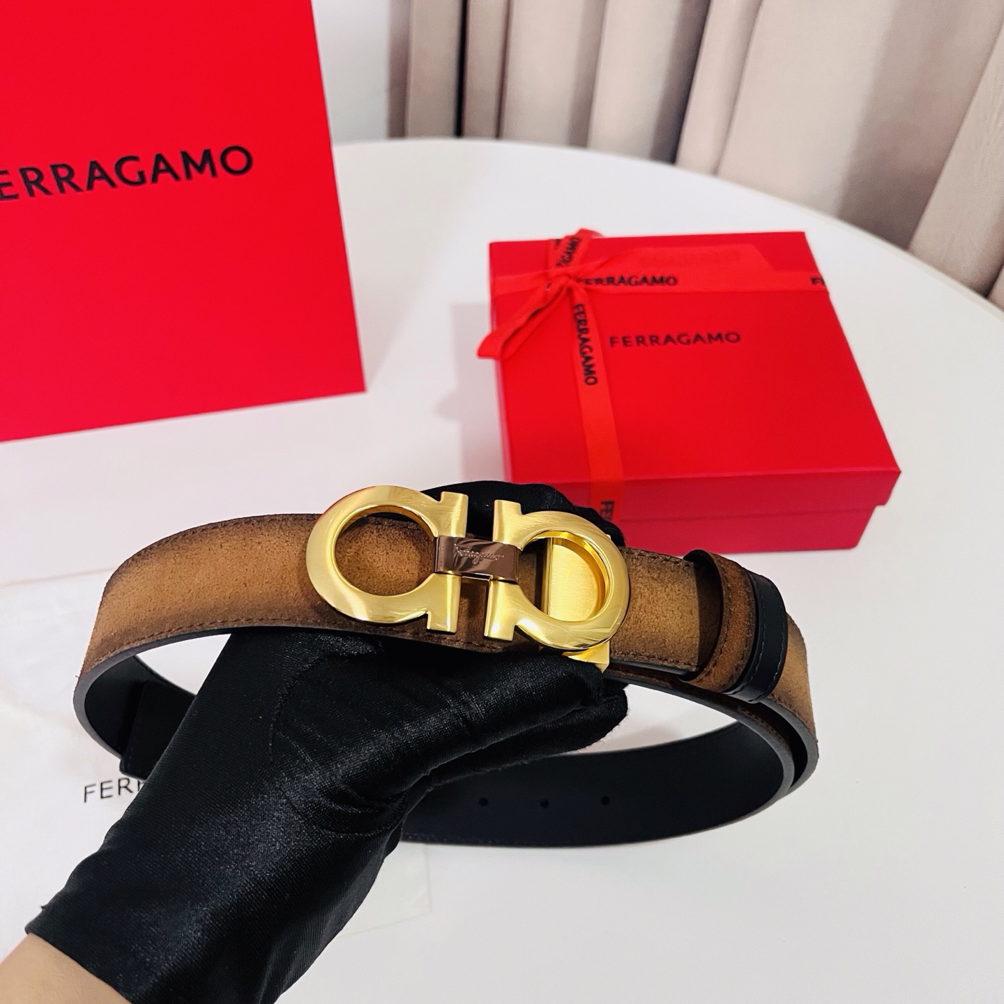 Ferragamo belt-76