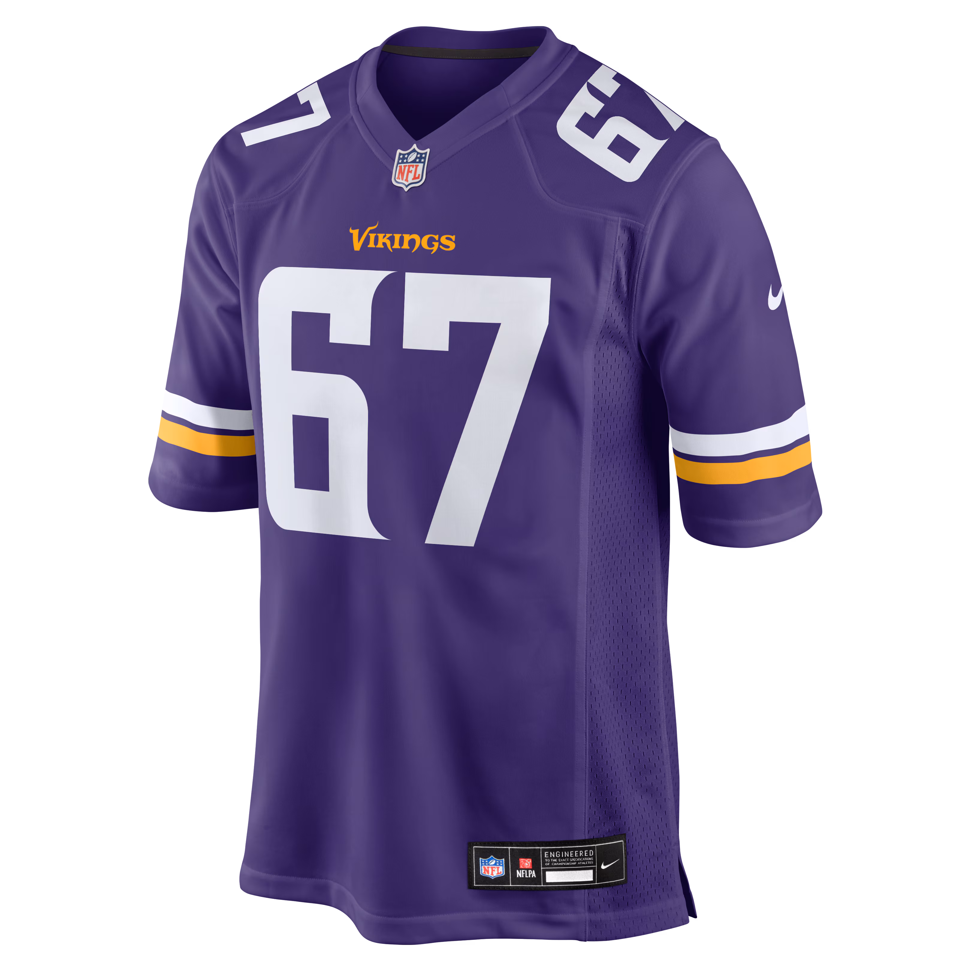 Justin Skule Minnesota Vikings Nike Team Game Jersey -  Purple