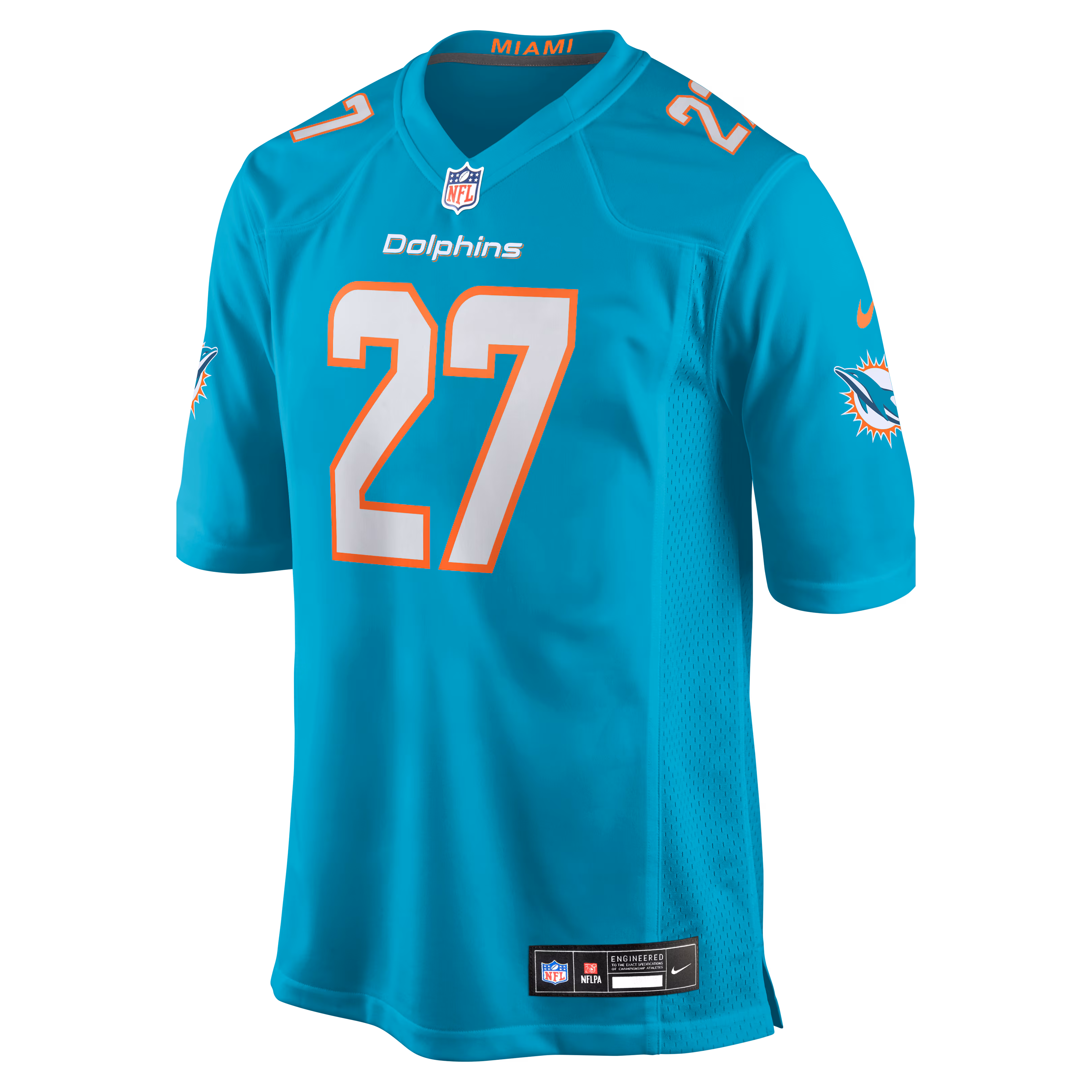 Ethan Bonner Miami Dolphins Nike  Game Jersey -  Aqua