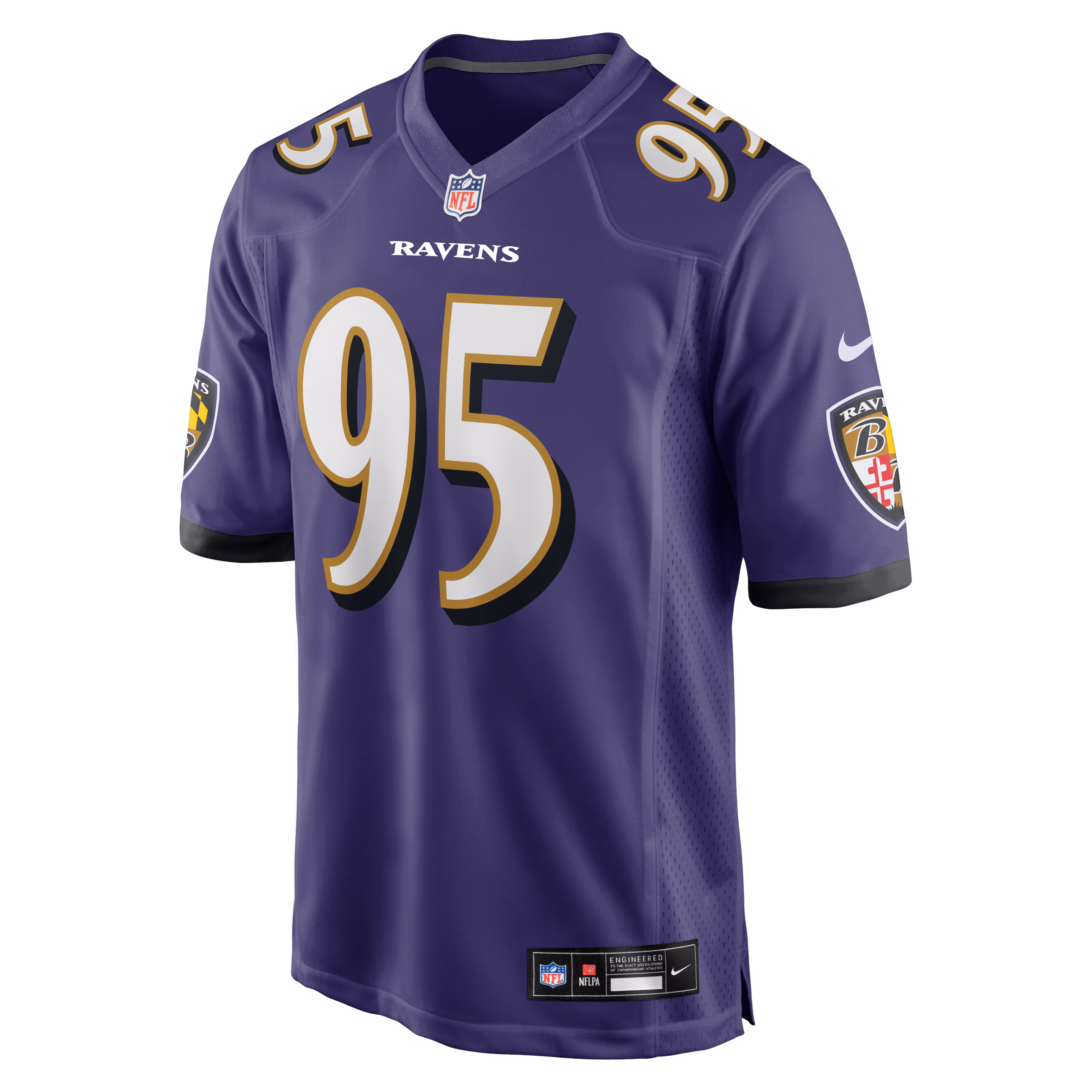 Tavius Robinson Baltimore Ravens Nike Team Game Jersey -  Purple