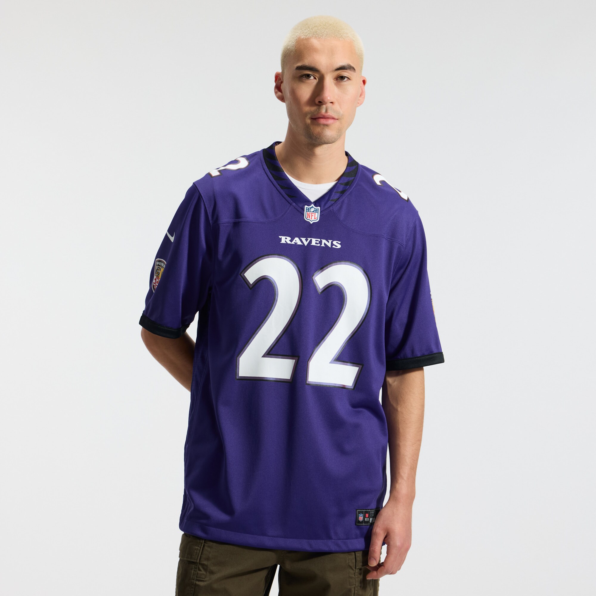 Derrick Henry Baltimore Ravens Nike Team Game Jersey - Purple