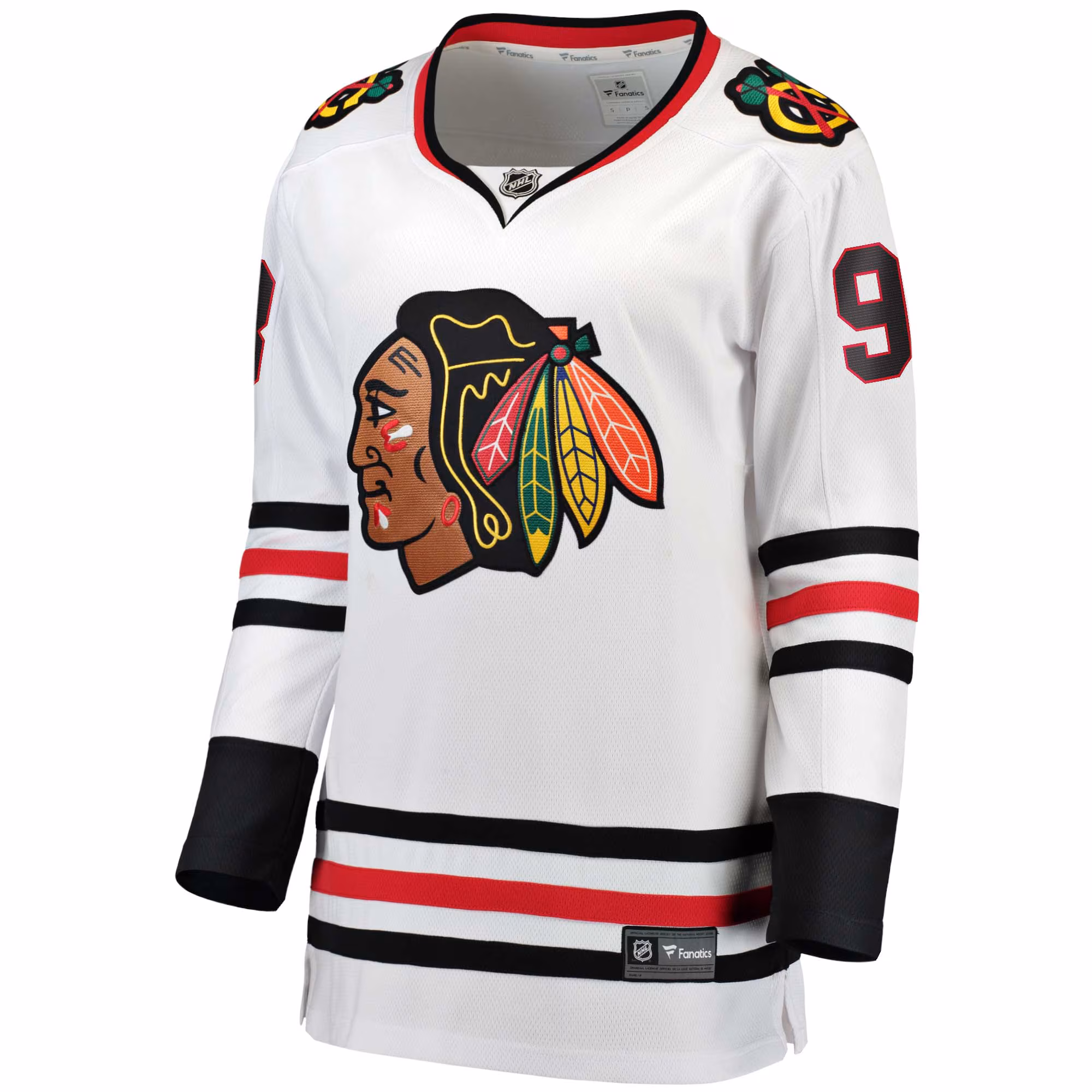 Connor Bedard Chicago Blackhawks Fanatics Women's Away Breakaway Jersey - White