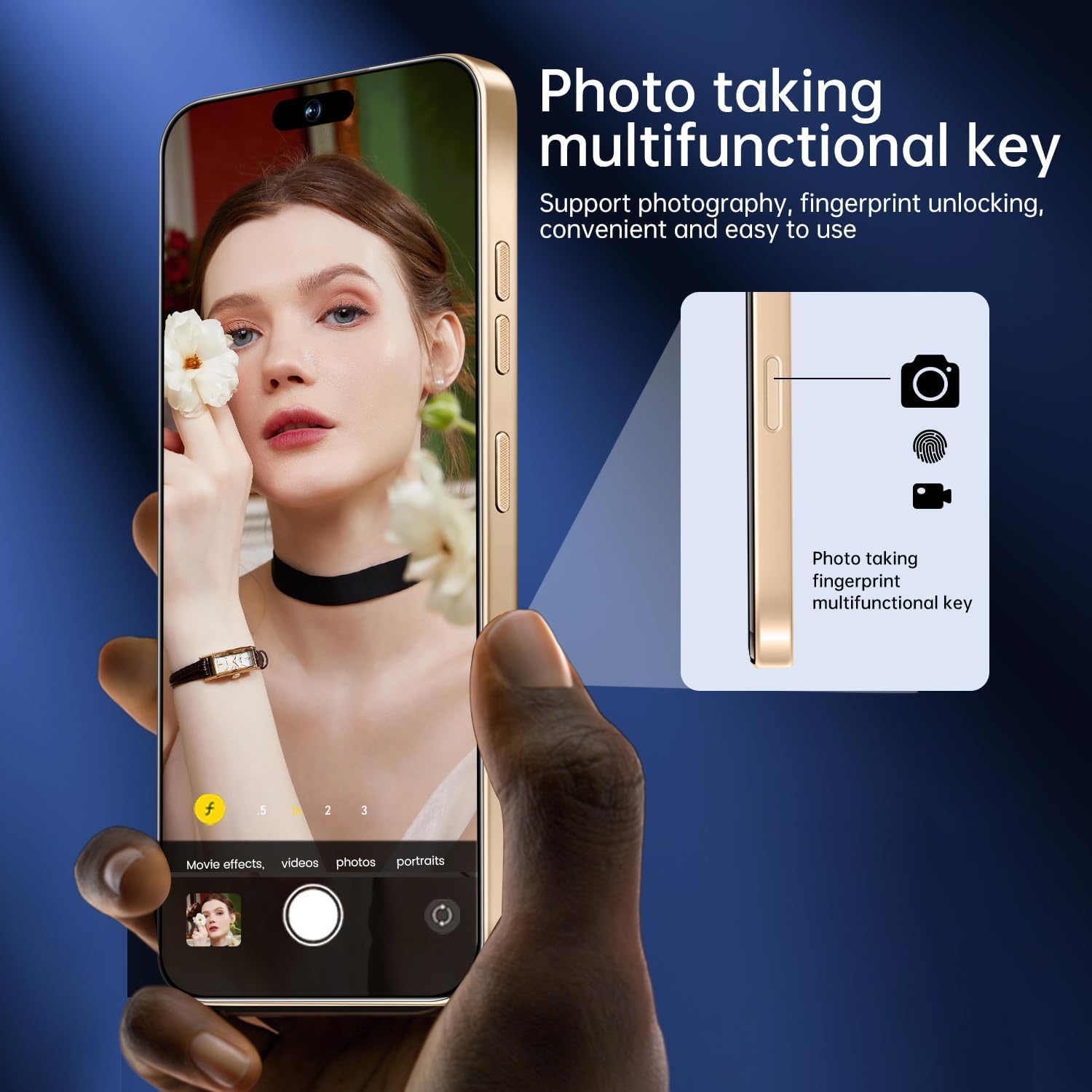 OEJBK 16PM Smartphone New Upgrade 16GB+512GB/6.99