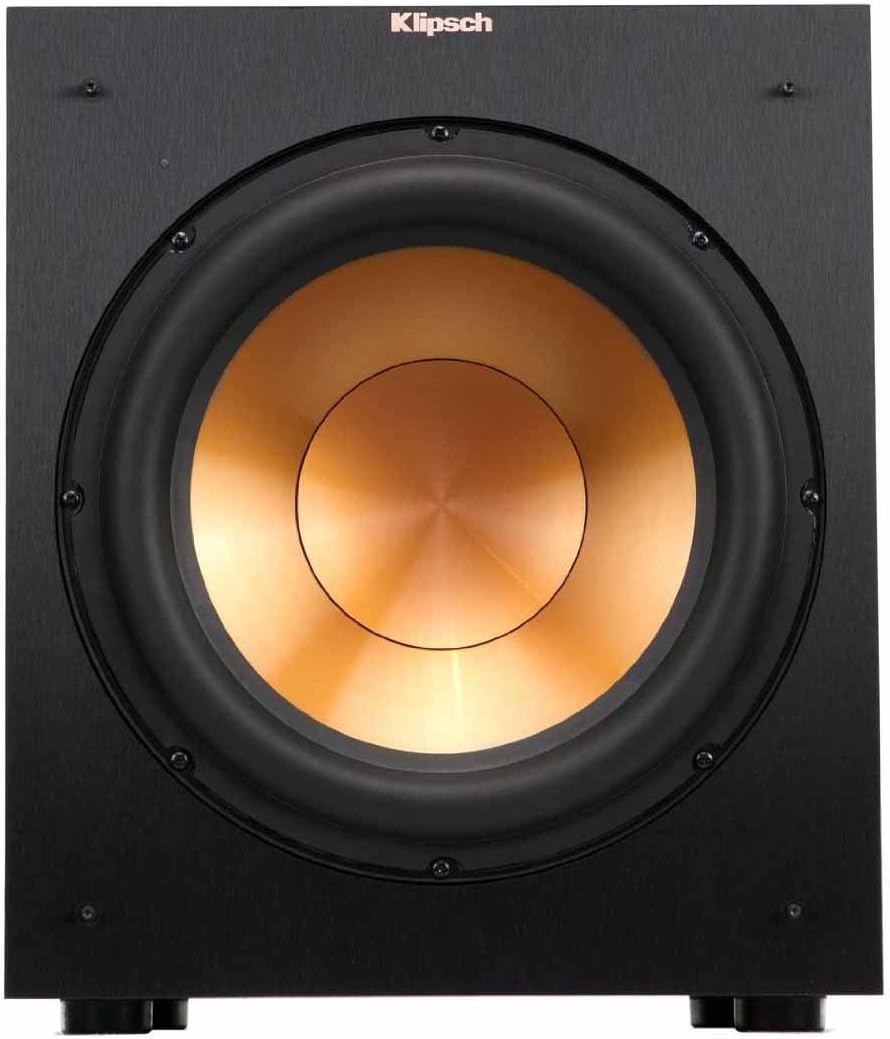 Klipsch R-12SW Powerful Deep Bass Front Firing 12