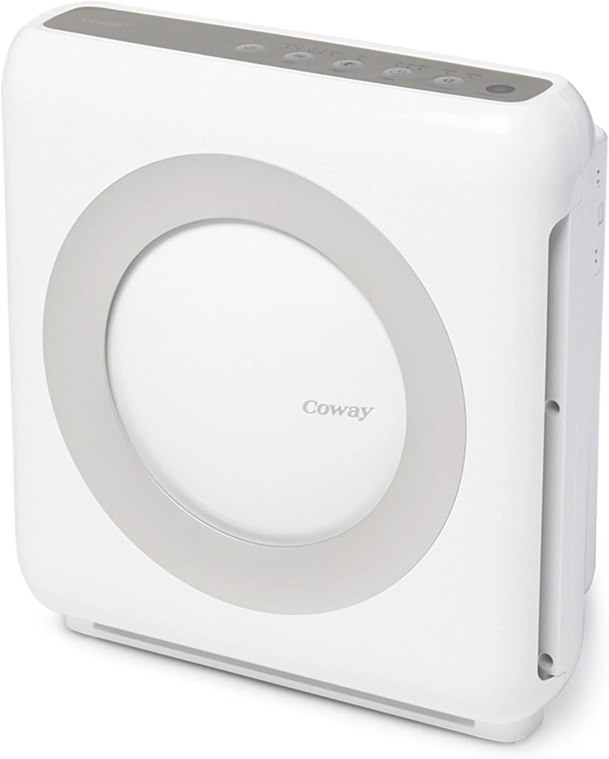 True HEPA Purifier with Air Quality Monitoring, Auto, Timer, Filter Indicator, and Eco Mode, 16.8 x 18.3 x 9.7, White