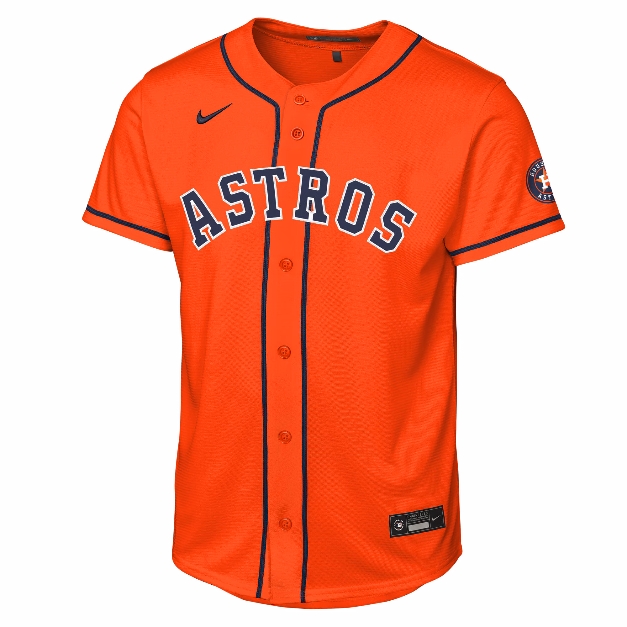 Houston Astros Nike Youth Alternate Stadium Jersey - Orange