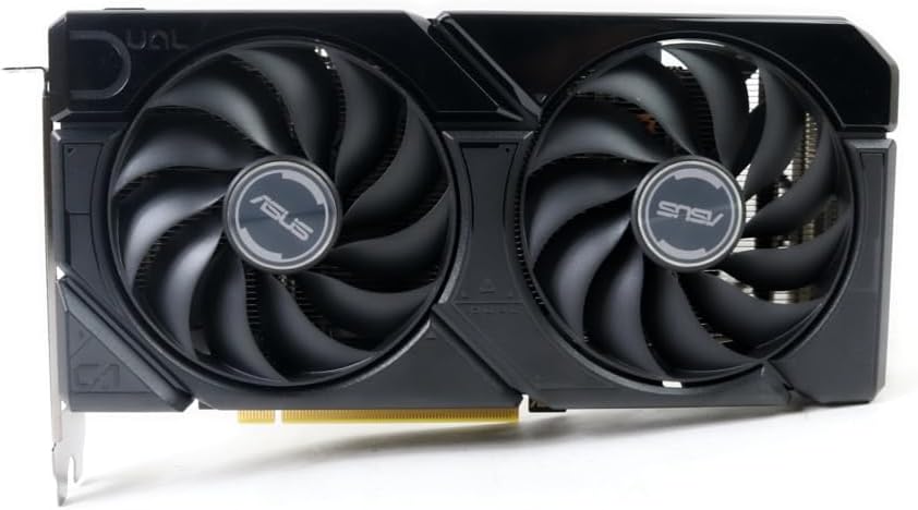 ASUS Dual GeForce RTX™ 4060 V2 OC Edition (PCIe 4.0, 8GB GDDR6, DLSS 3, HDMI 2.1a, DisplayPort 1.4a, 2-Slot Design, Axial-tech Fan Design, 0dB Technology, and More) (Renewed)