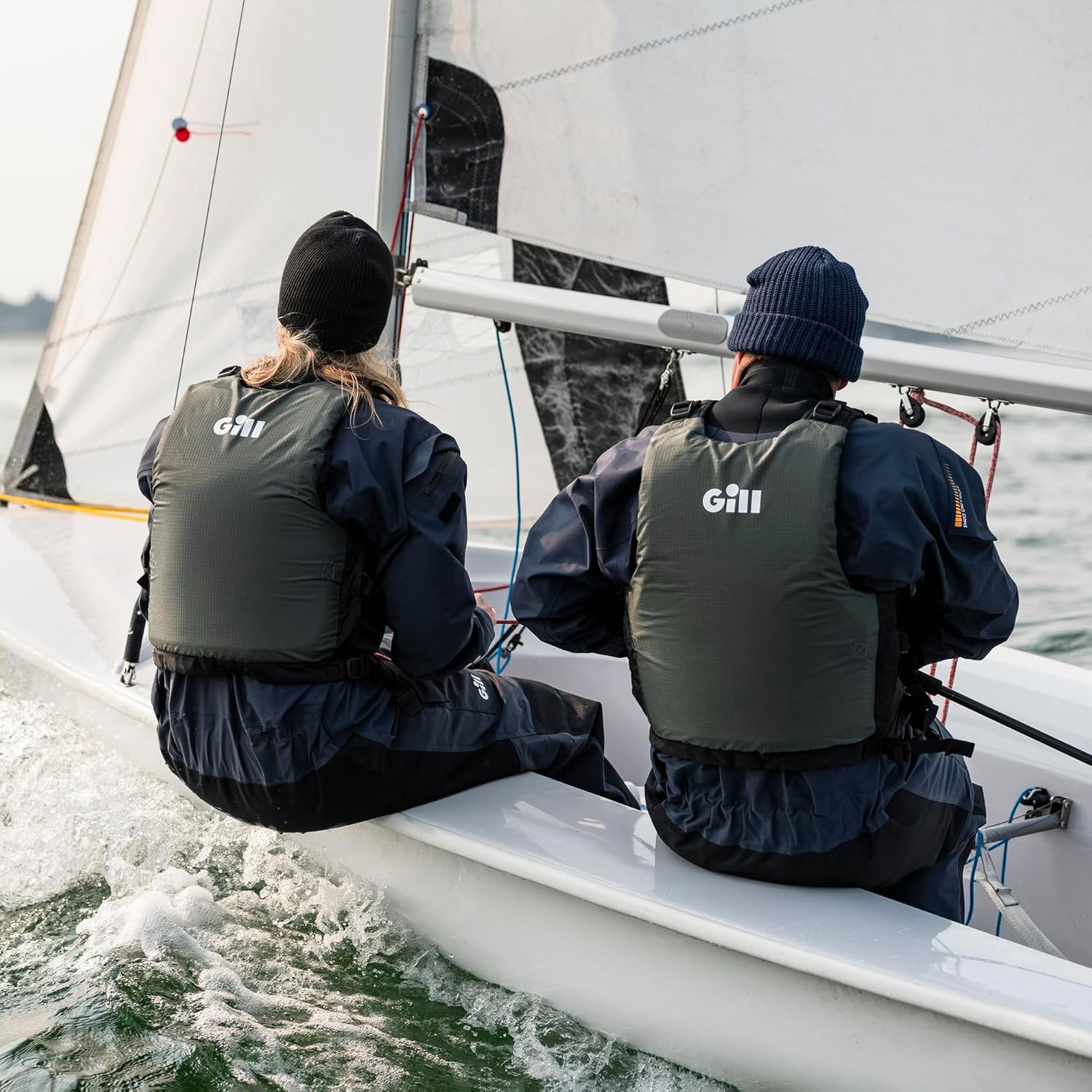 Gill Pro Drysuit - Fully Waterproof, PFAS Free Water Repellent, Windproof, & Highly Breathable