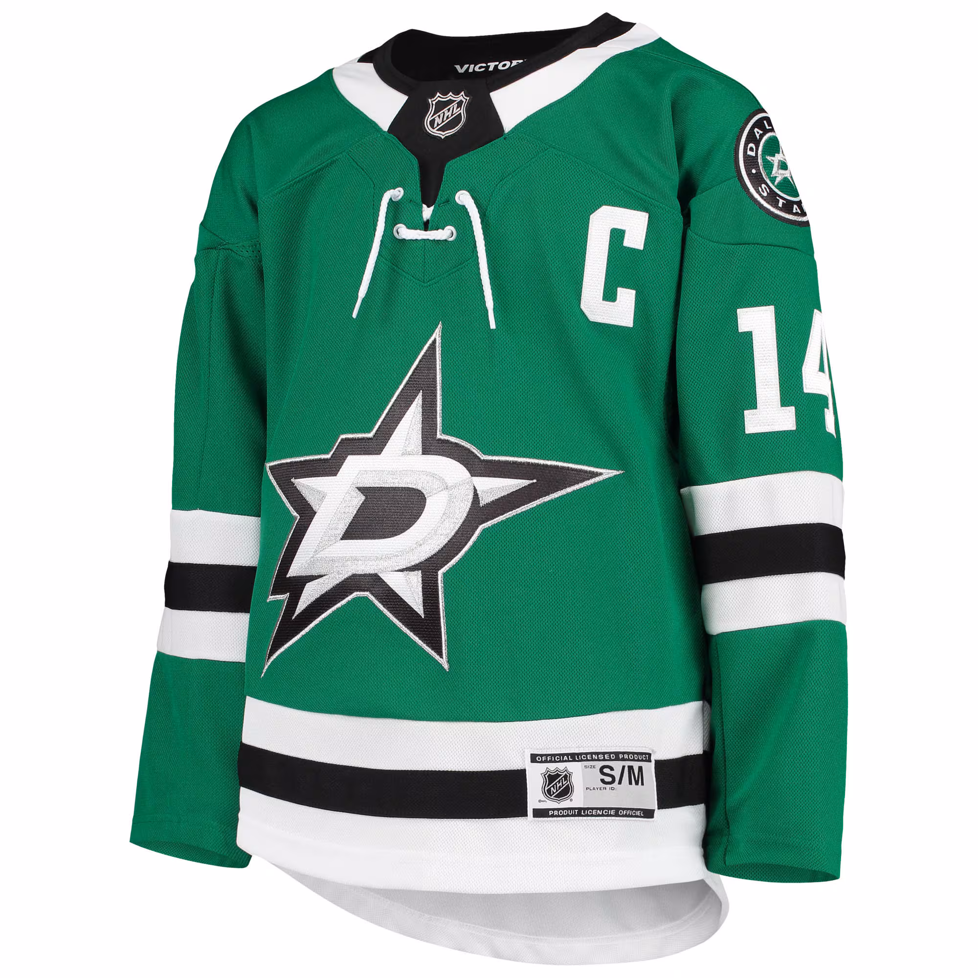 Jamie Benn Dallas Stars Youth Home Premier Player Jersey - Kelly Green